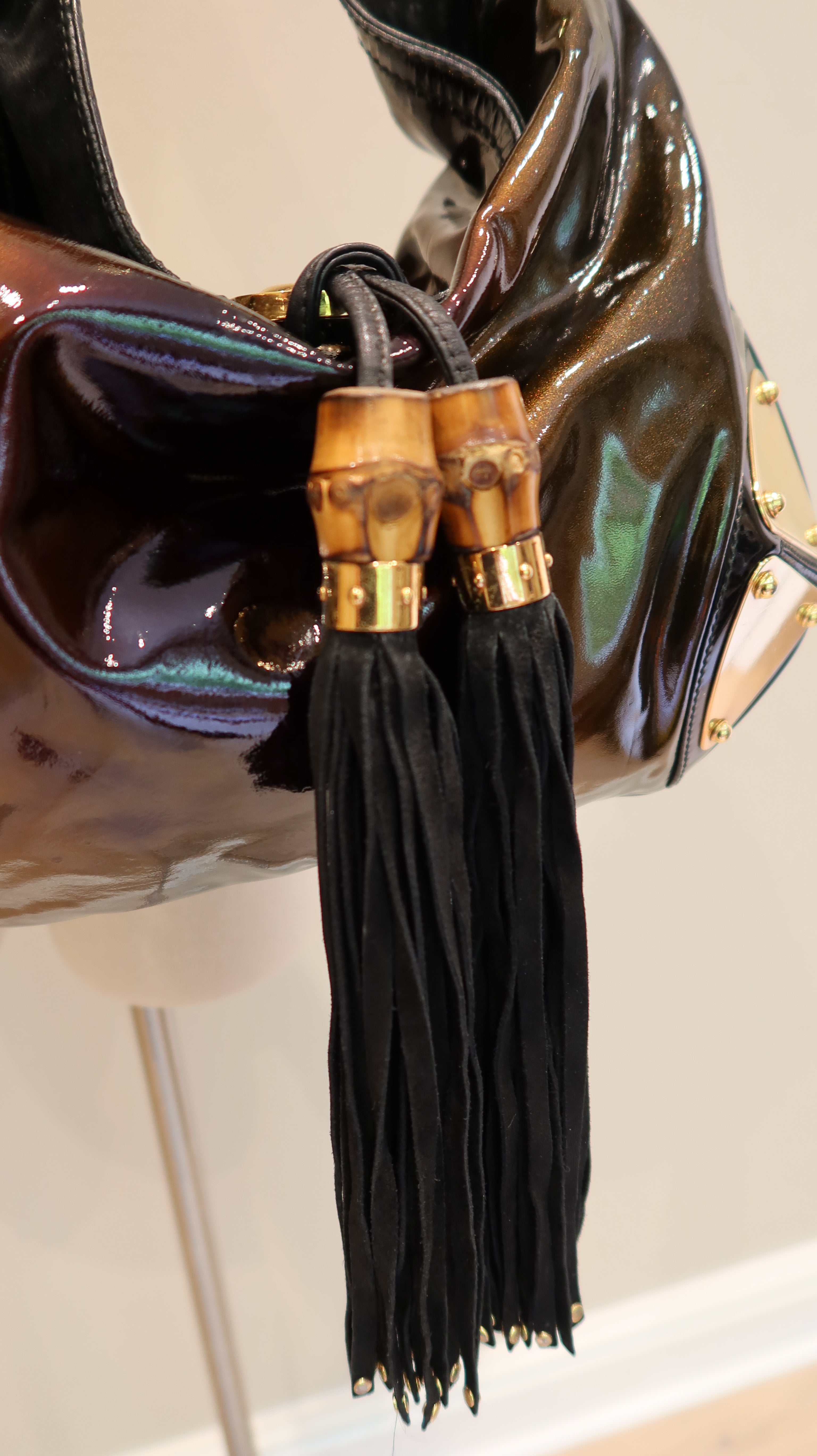 Gucci Vintage Indy Top Handle Bag