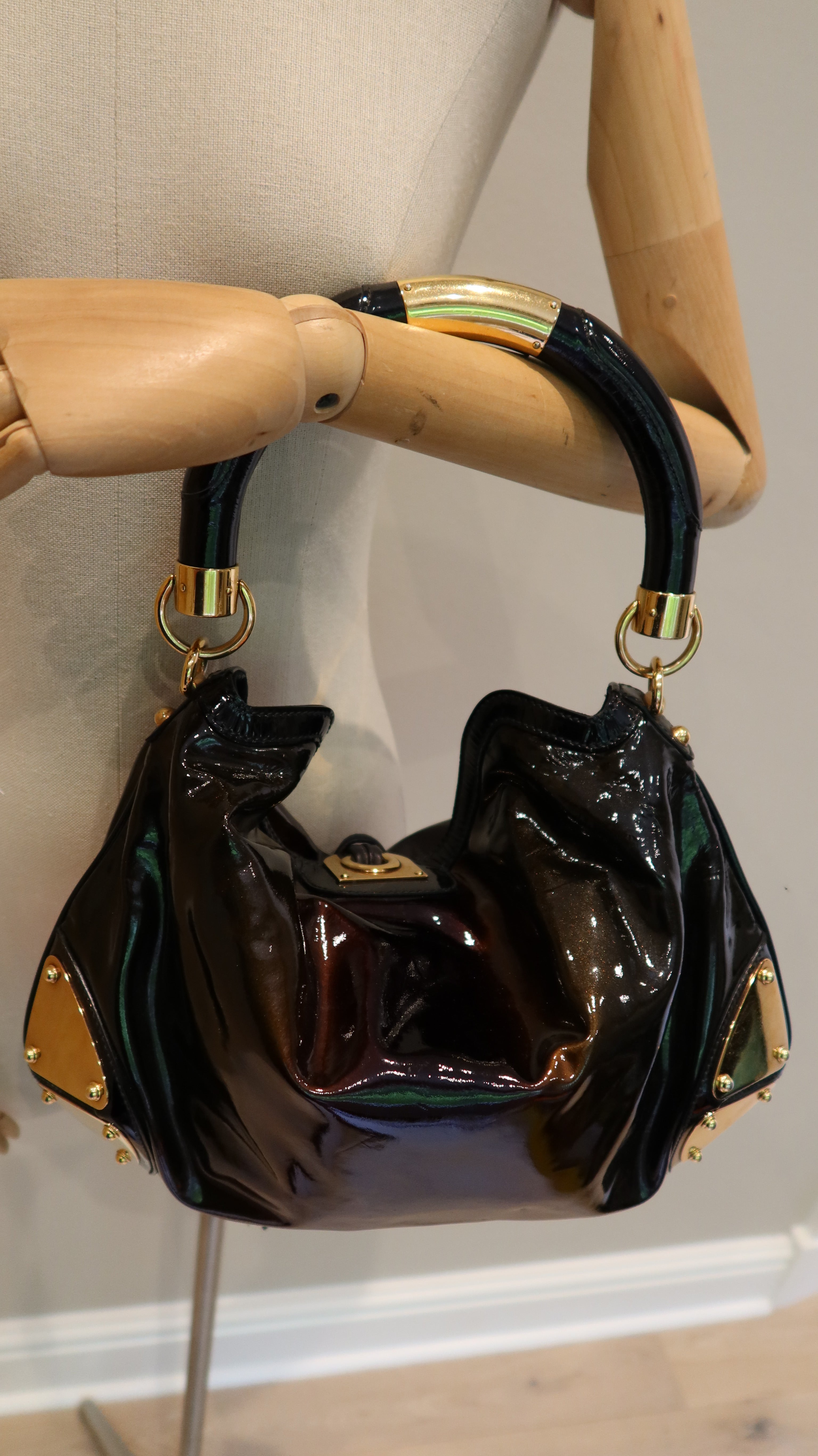 Gucci Vintage Indy Top Handle Bag