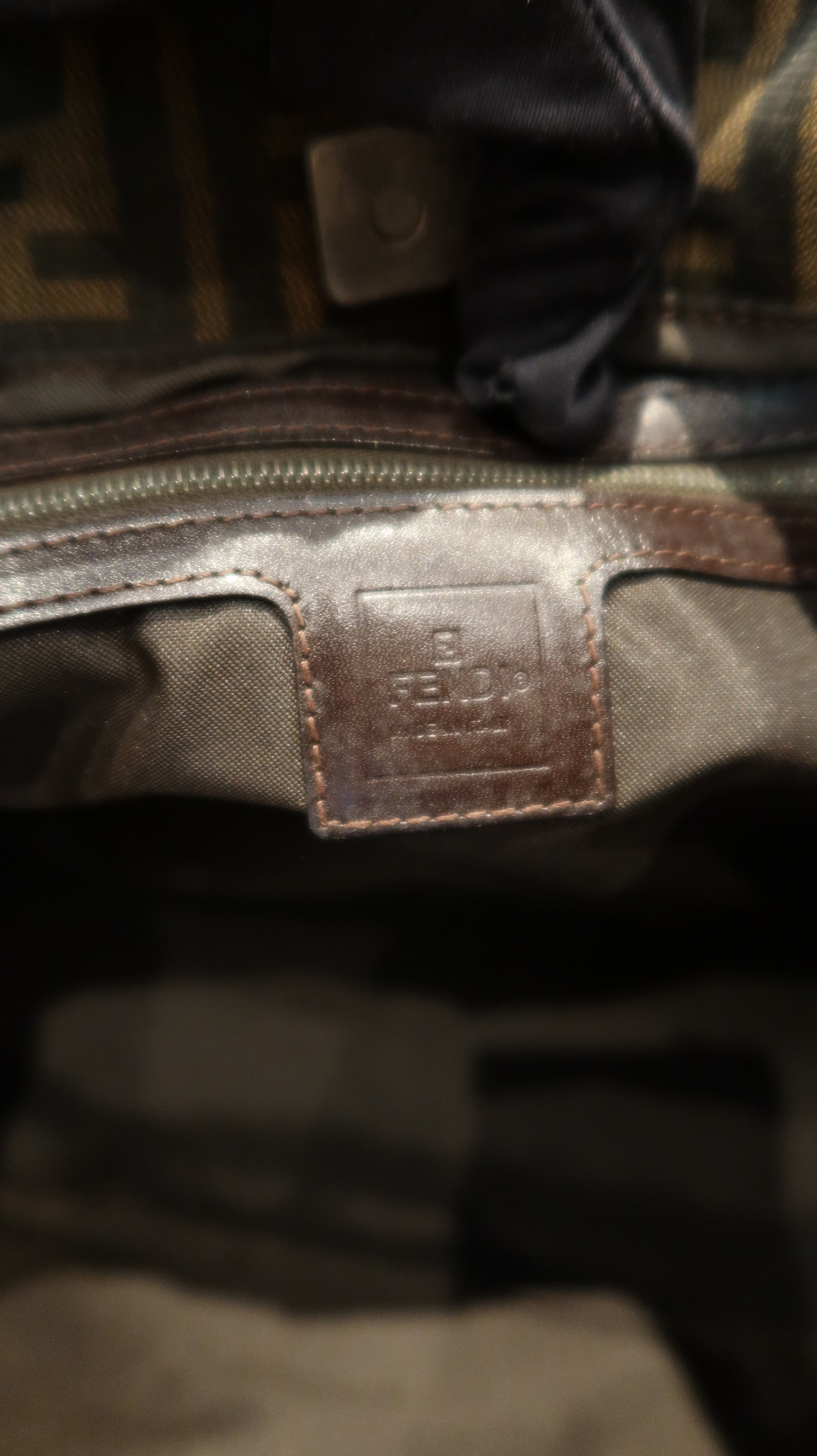 Fendi Zucca Tote Bag