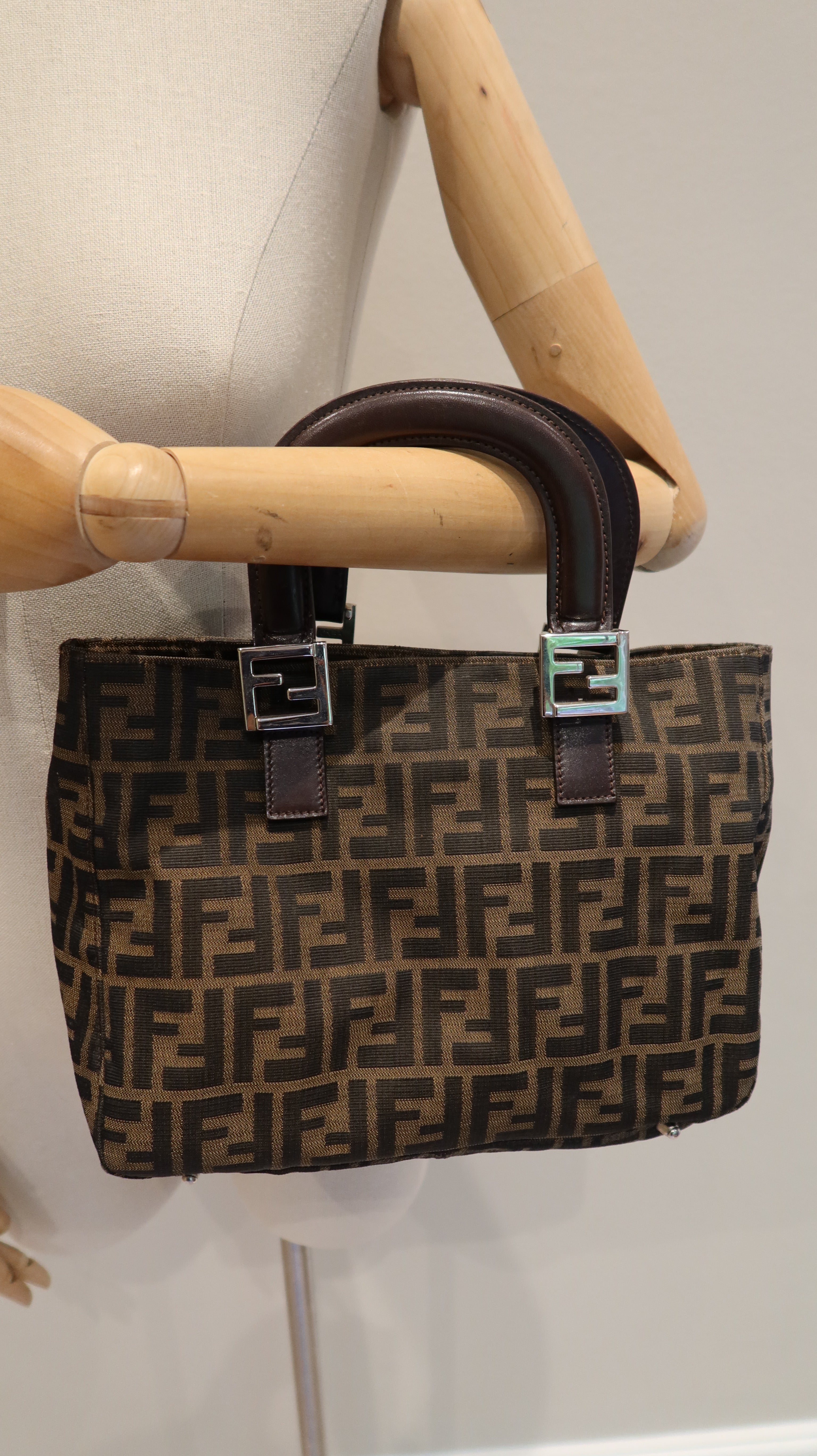 Fendi Zucca Tote Bag