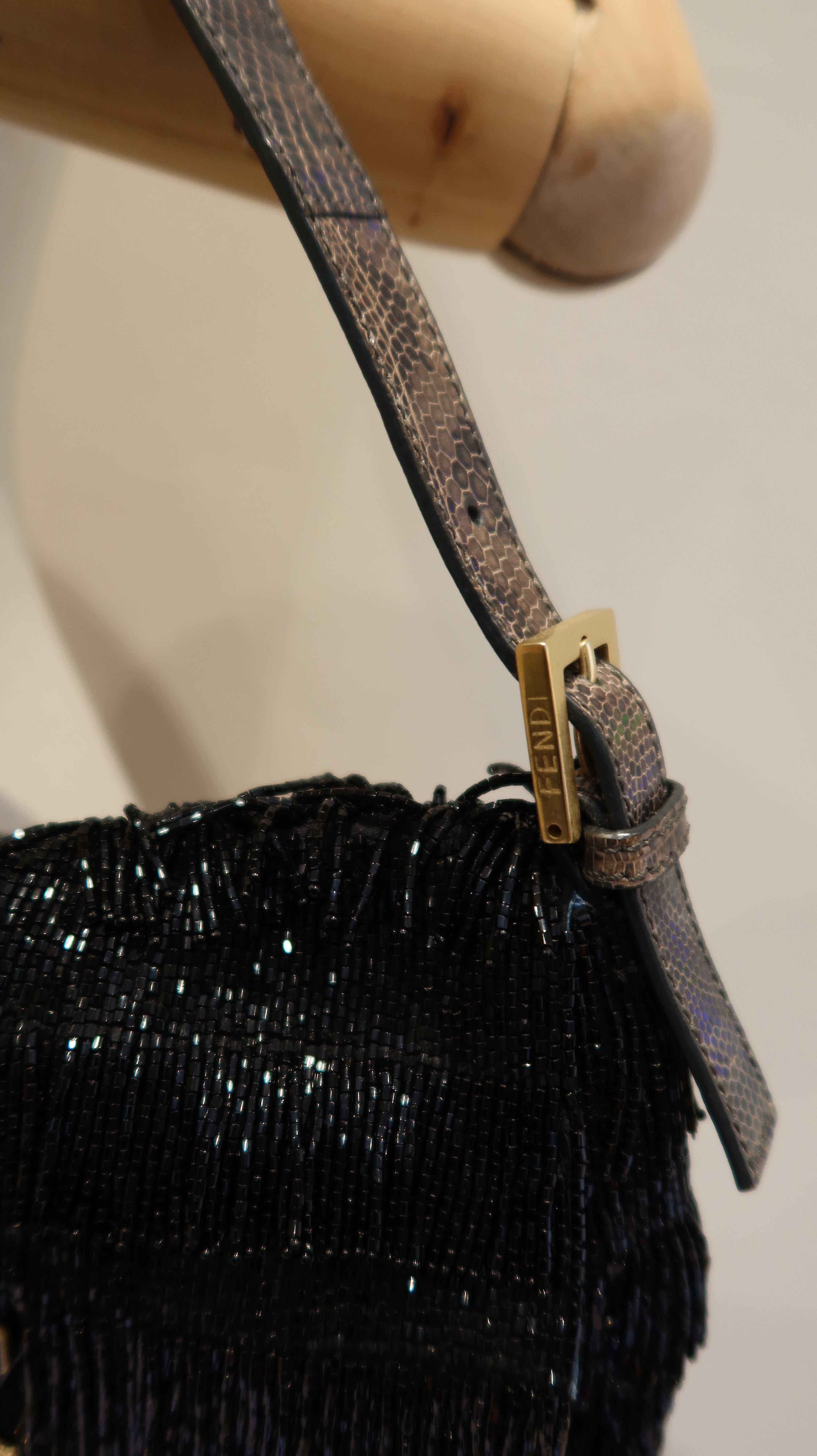 Fendi Beaded Baguette Bag