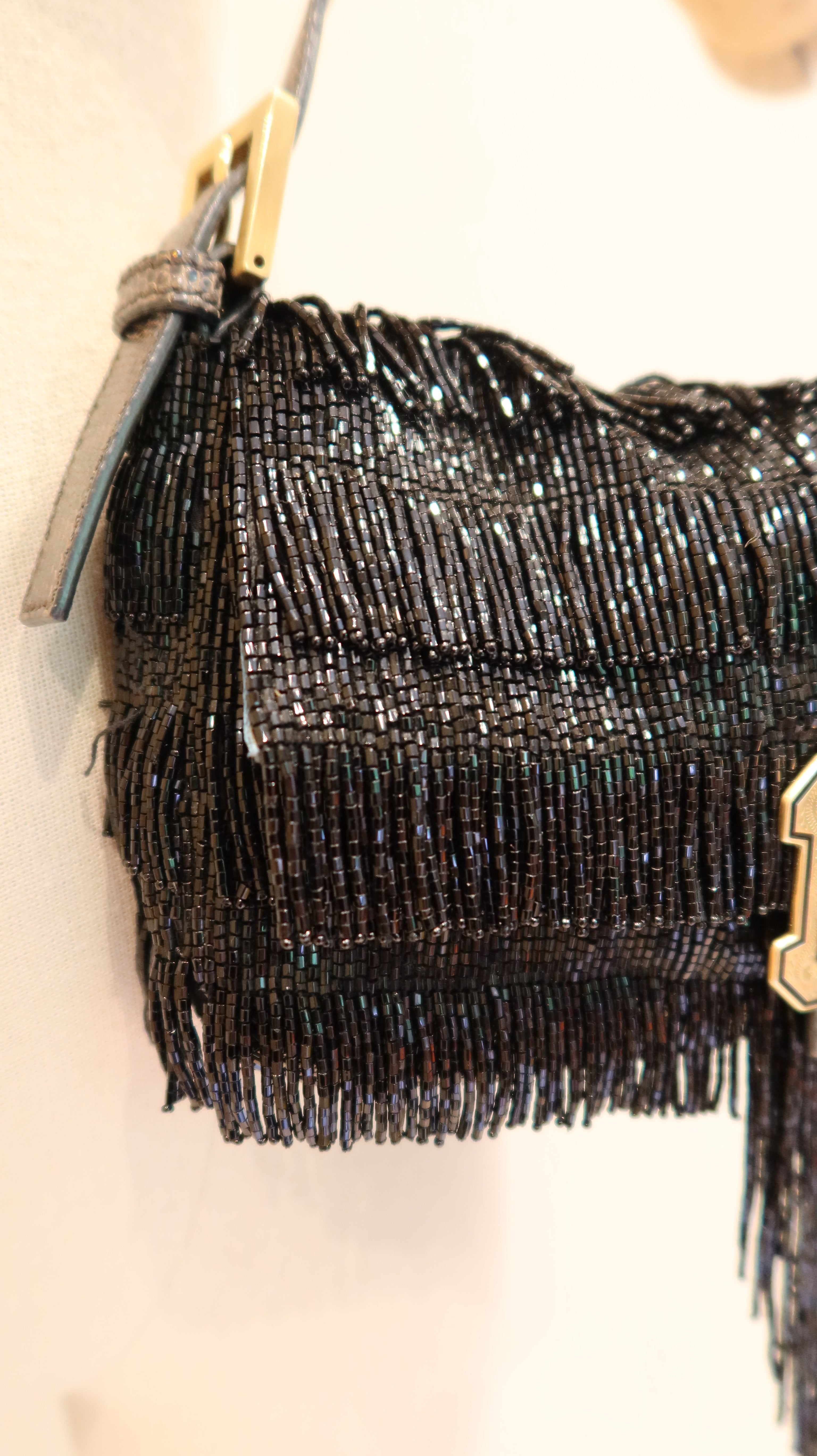 Fendi Beaded Baguette Bag