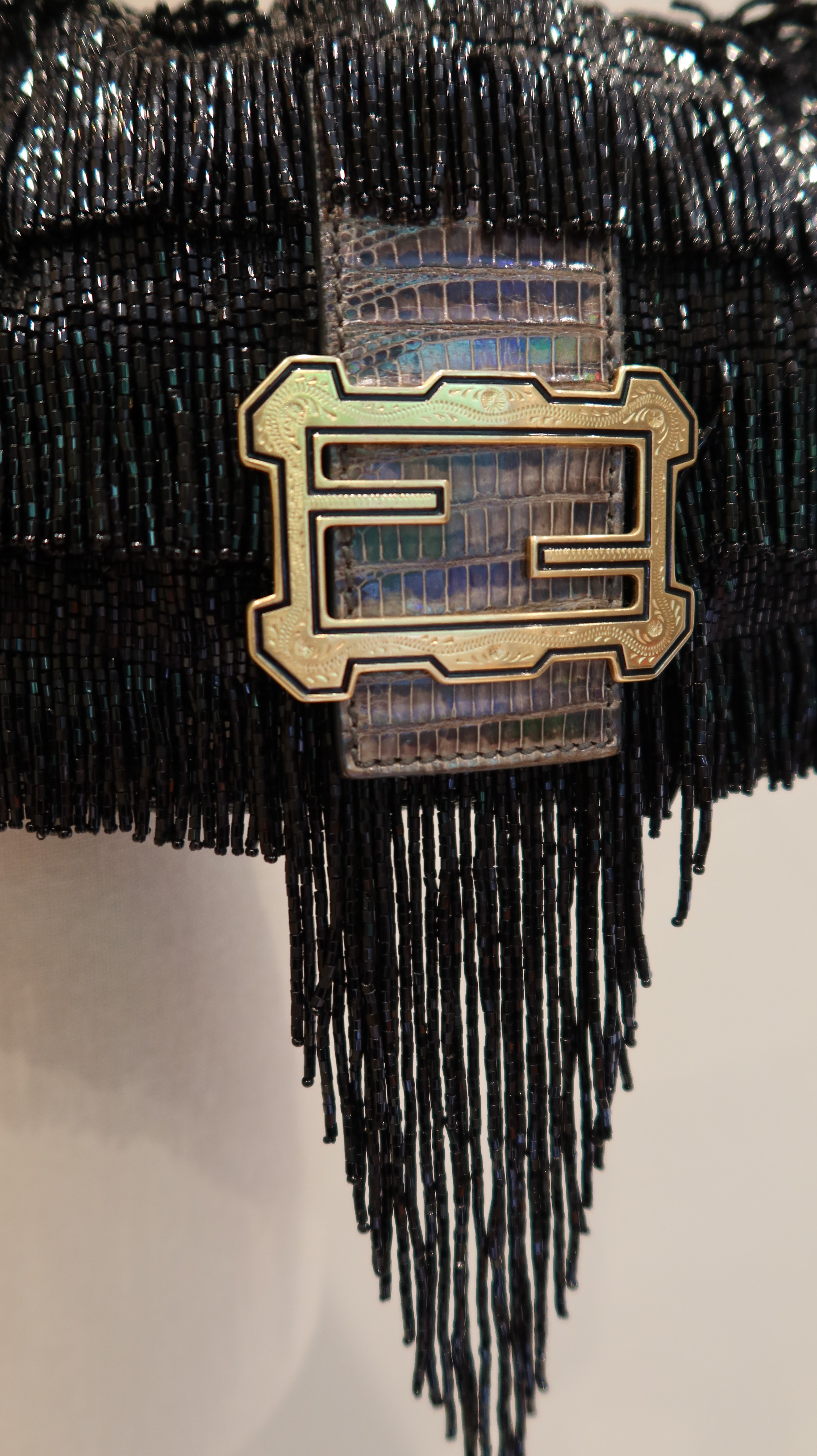 Fendi Beaded Baguette Bag