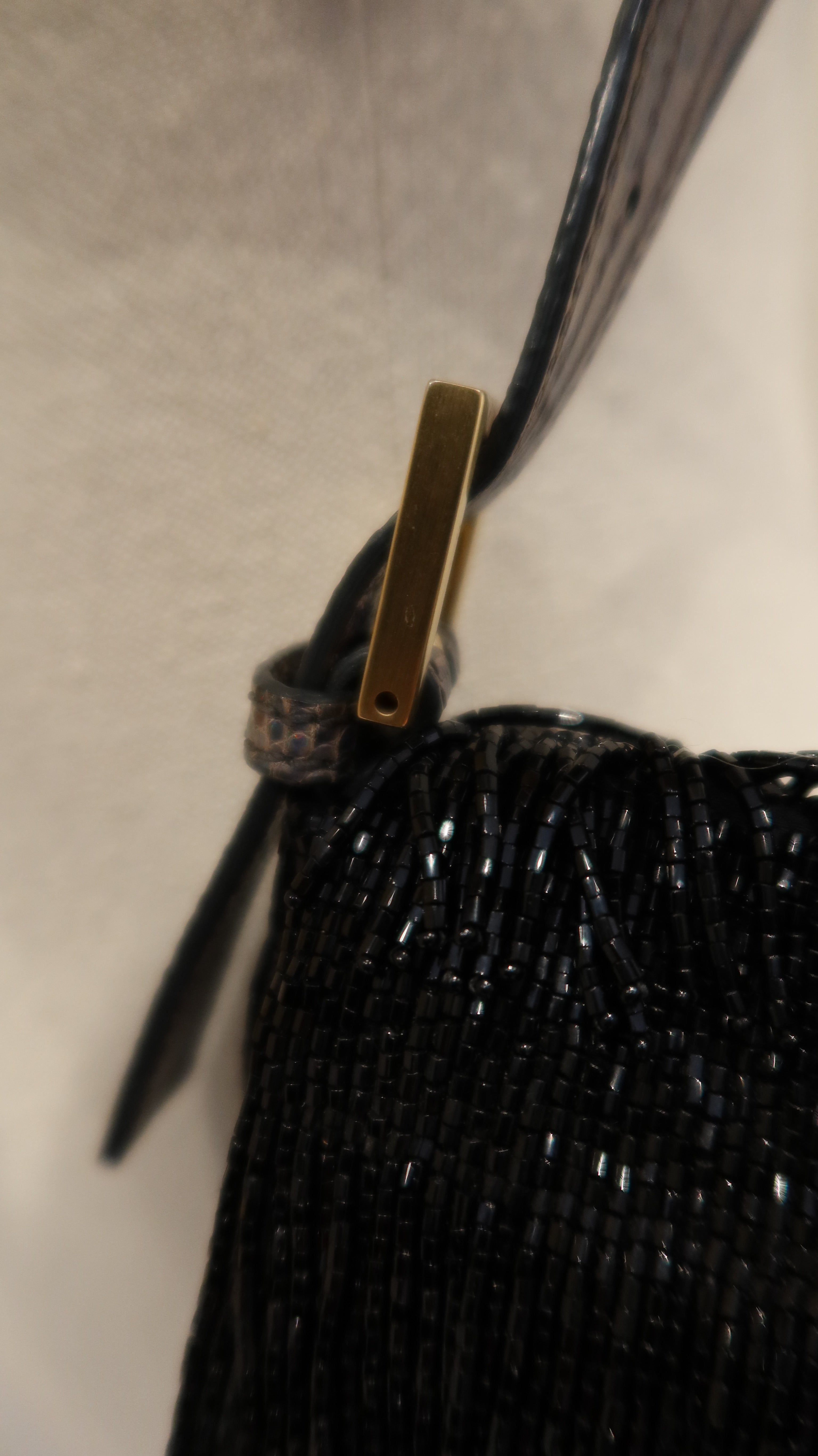 Fendi Beaded Baguette Bag