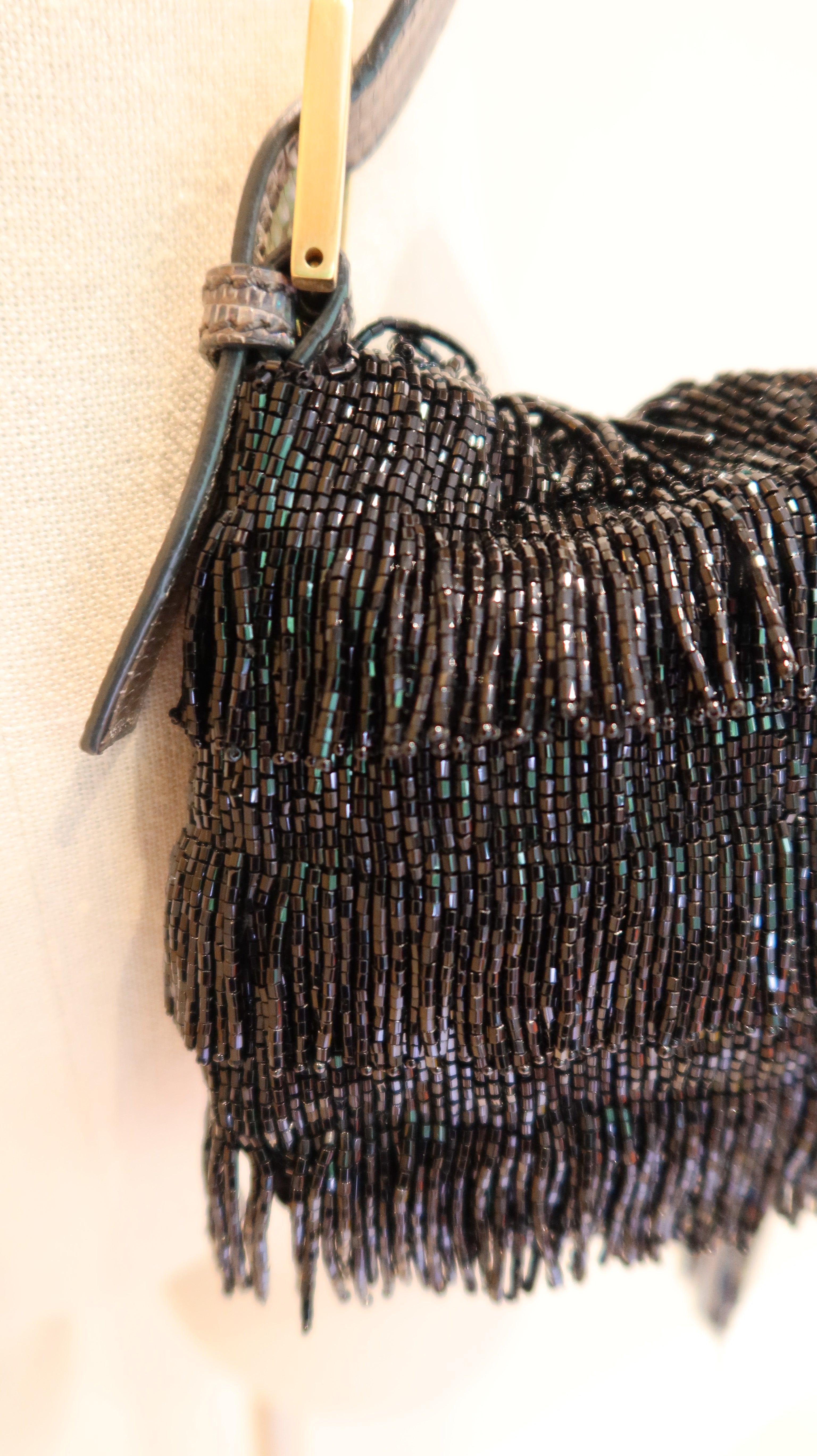 Fendi Beaded Baguette Bag