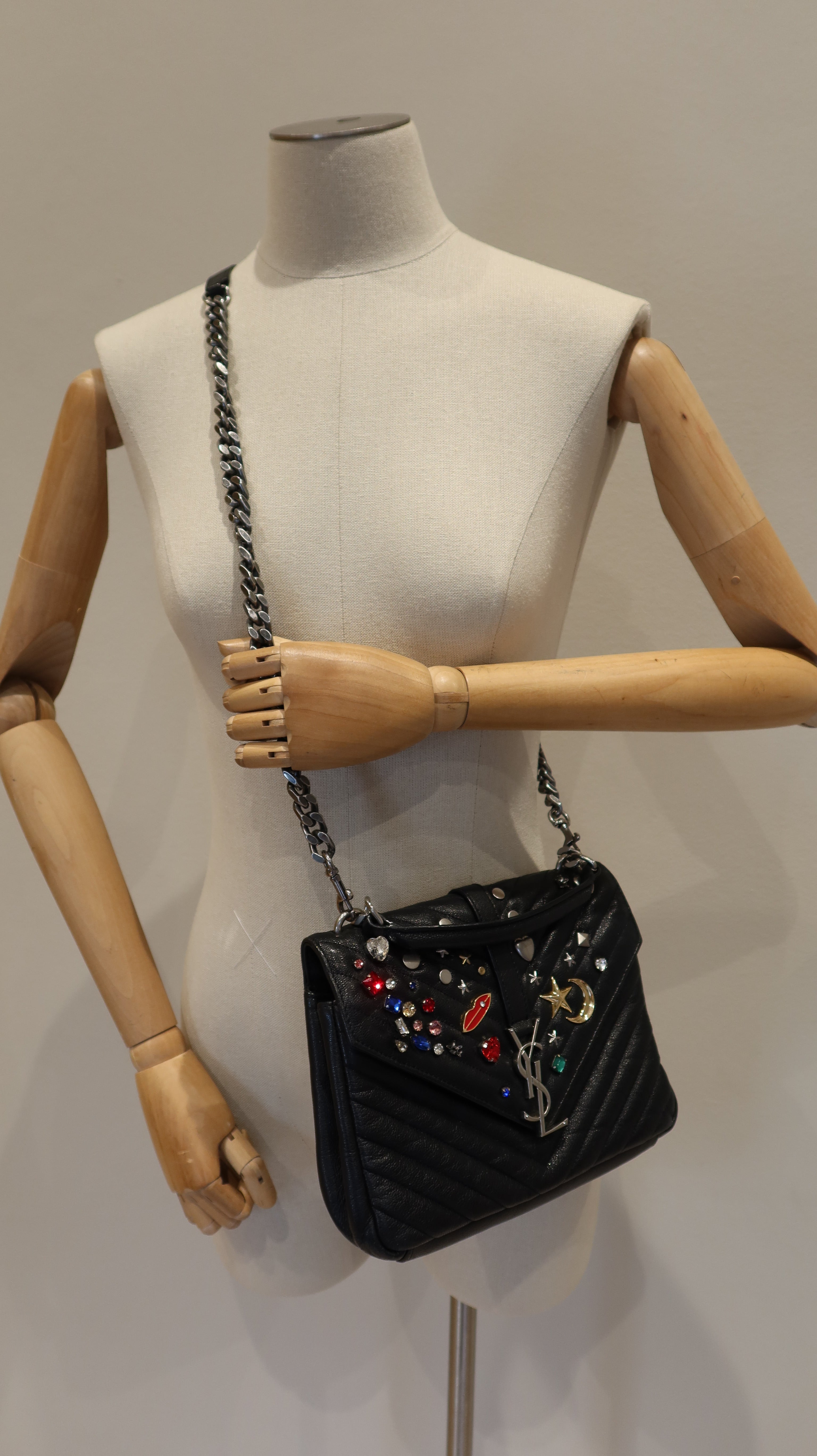 Saint Laurent College Bag