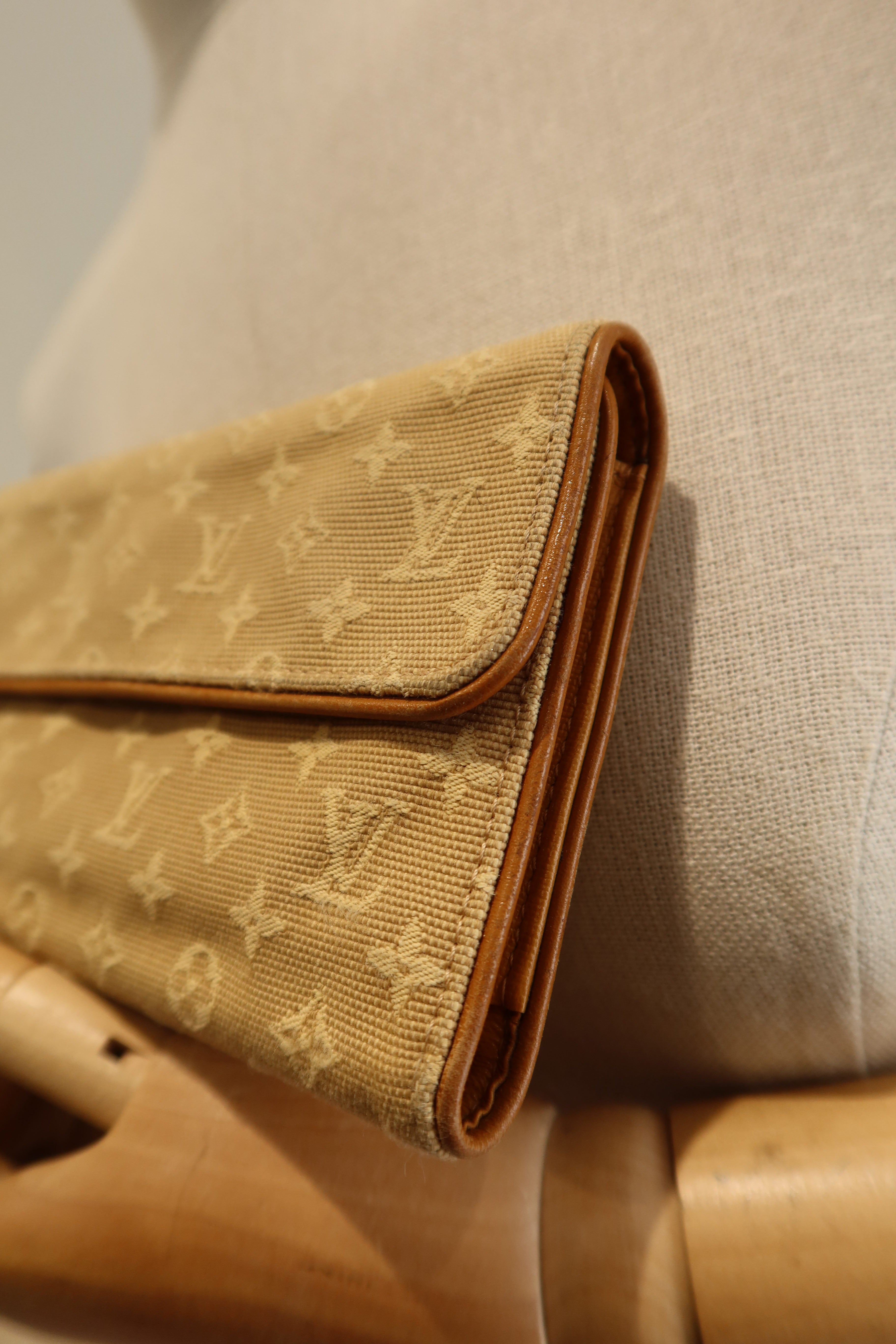 Louis Vuitton Mini Lin Compact Wallet