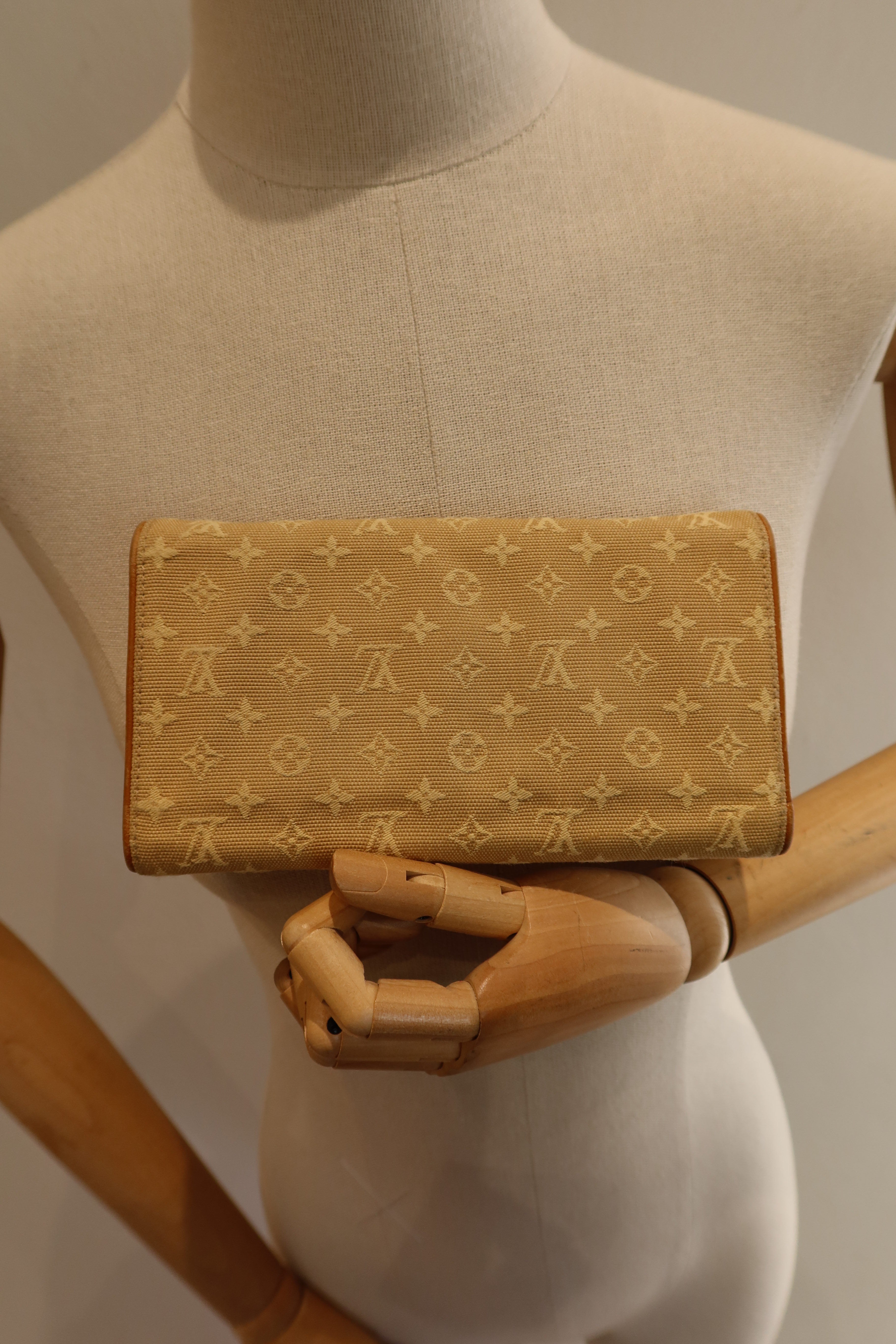 Louis Vuitton Mini Lin Compact Wallet