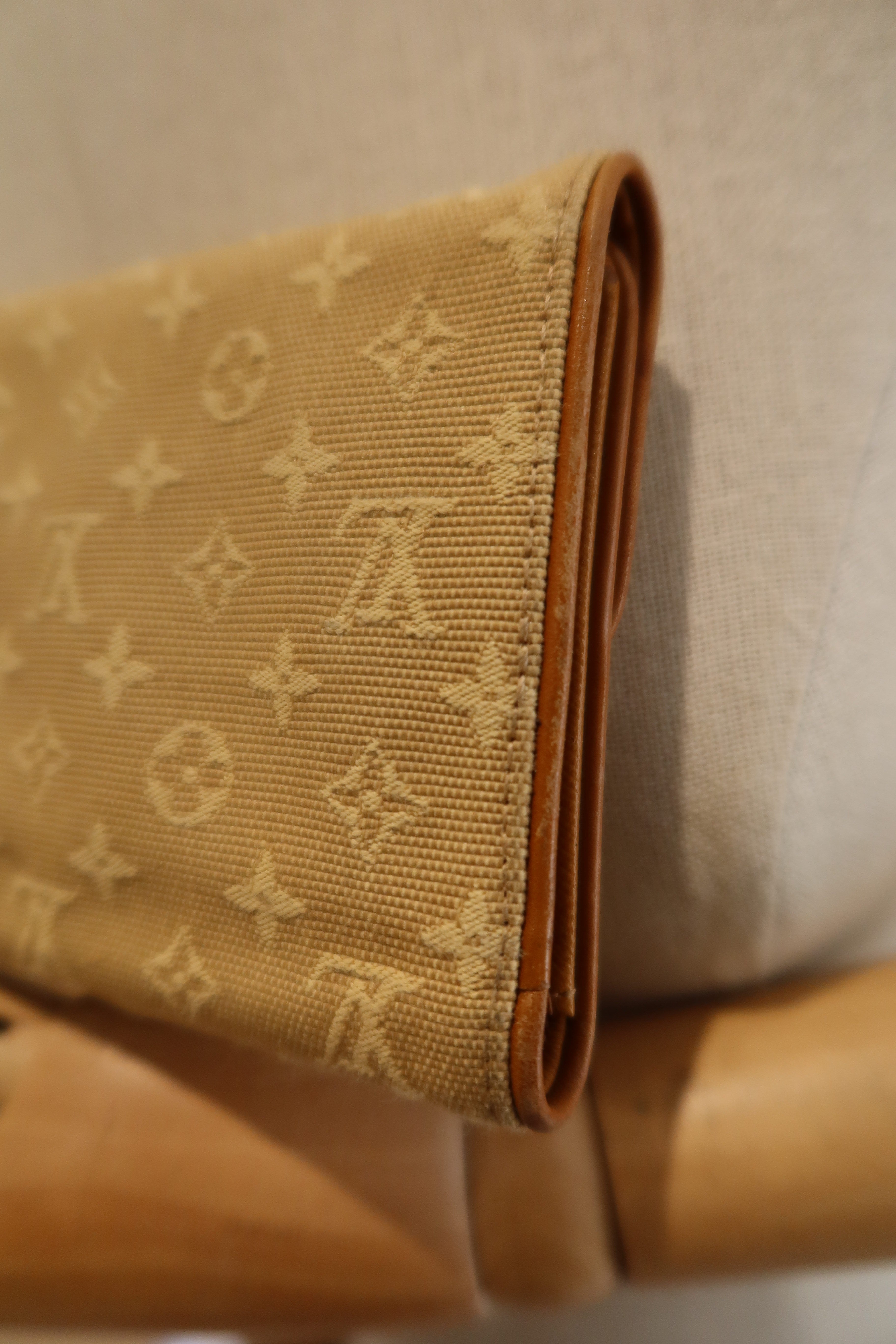 Louis Vuitton Mini Lin Compact Wallet