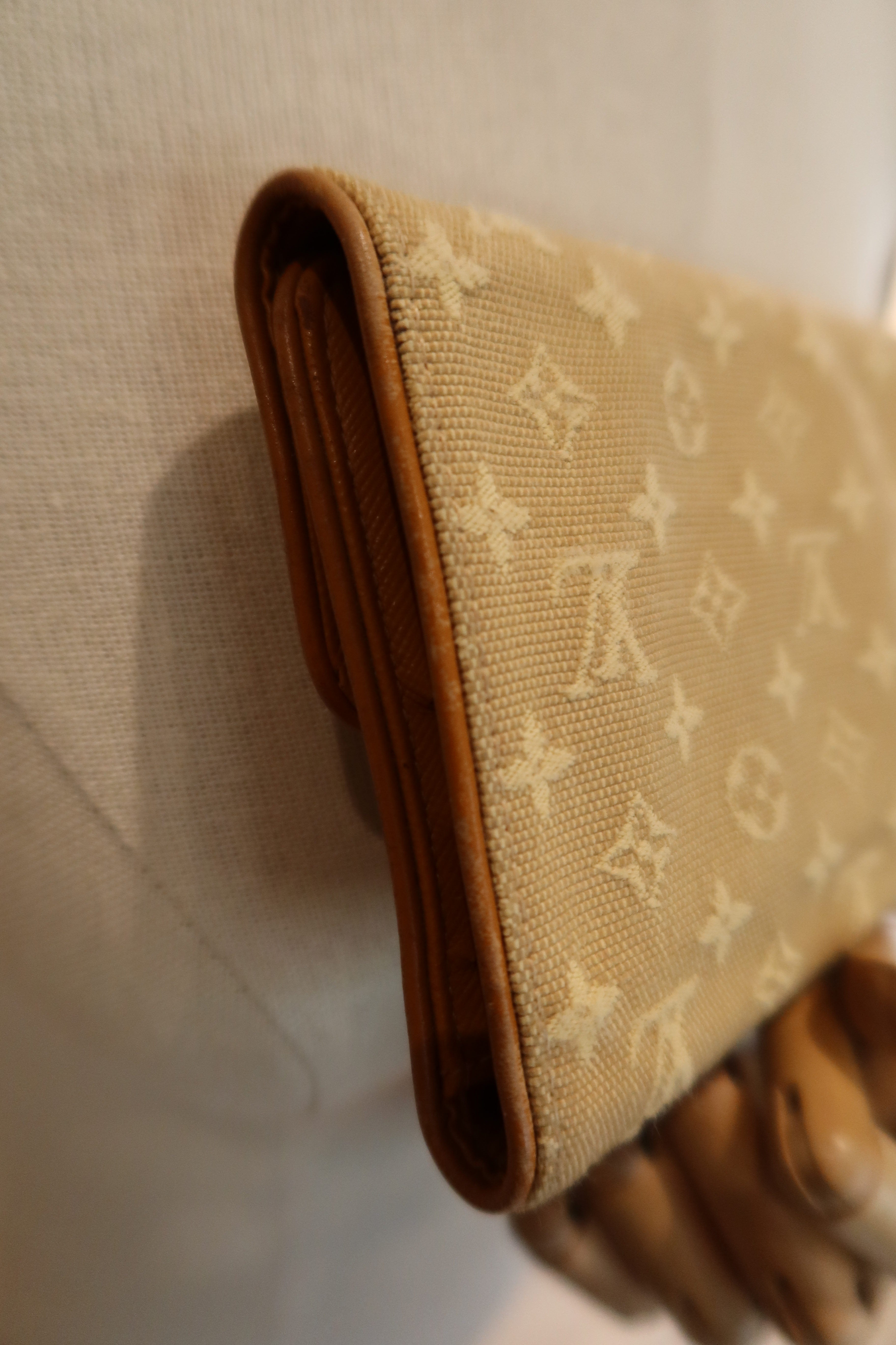 Louis Vuitton Mini Lin Compact Wallet