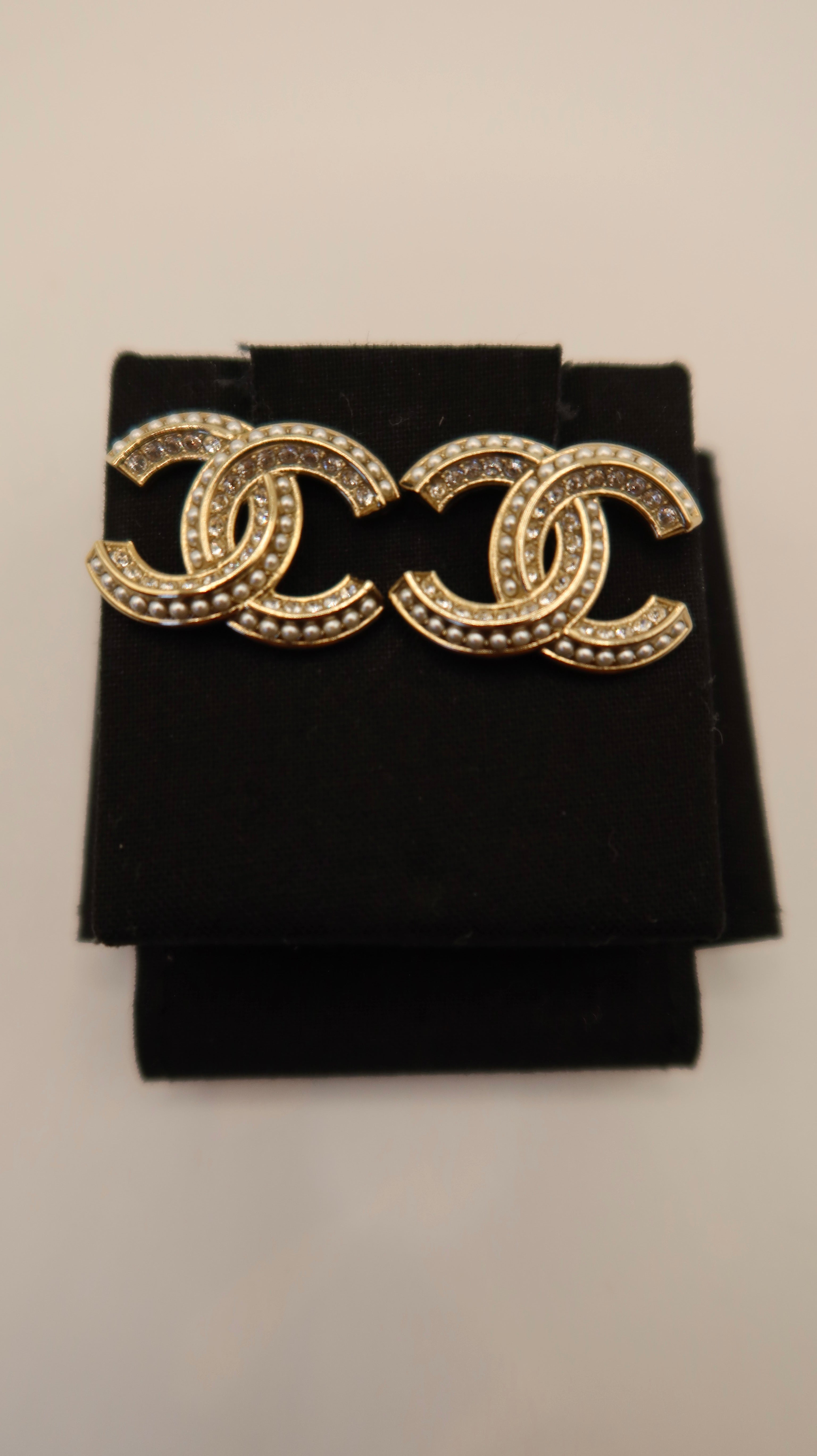 Chanel CC Earrings