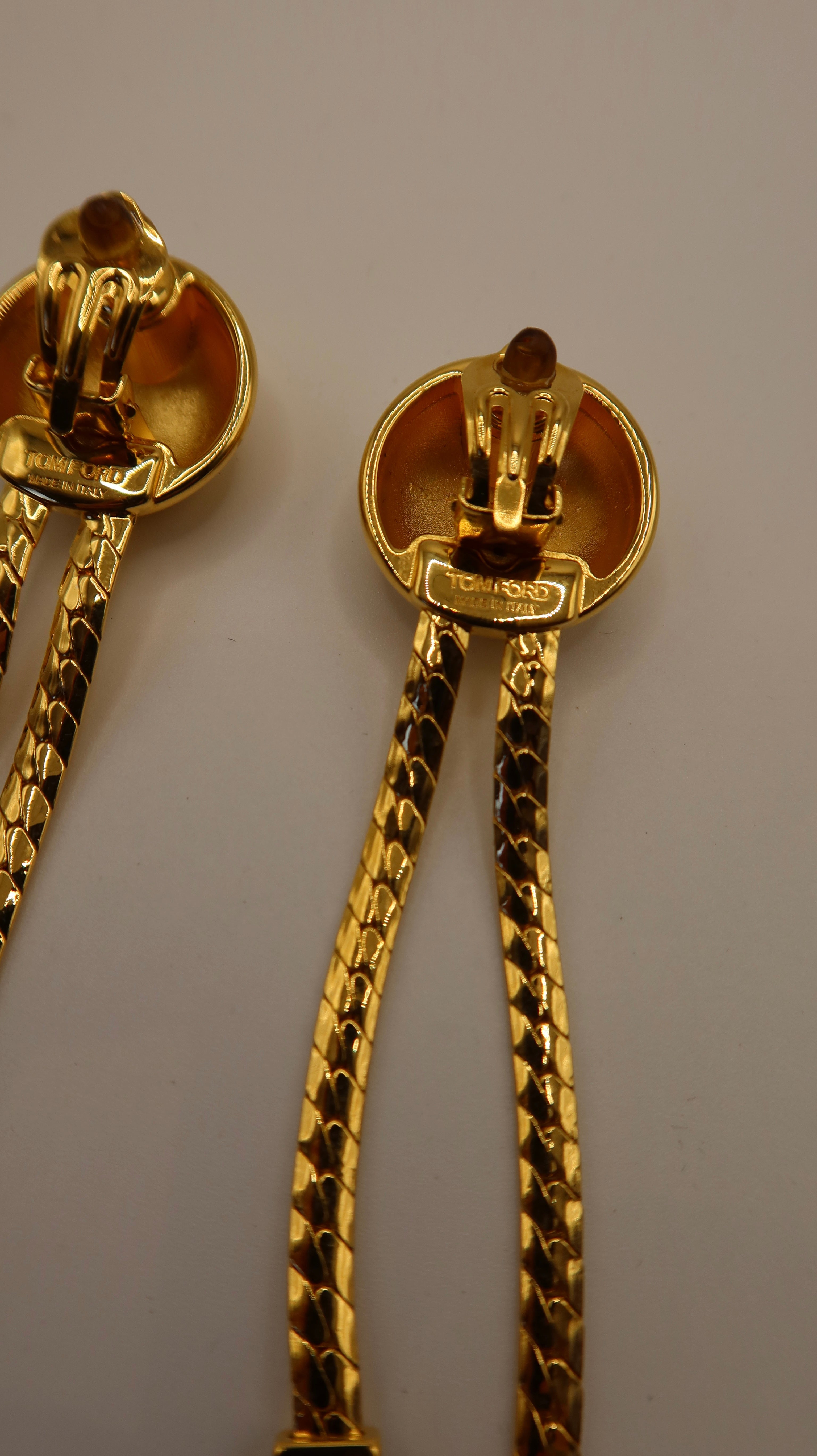 Tom Ford Chain Earrings