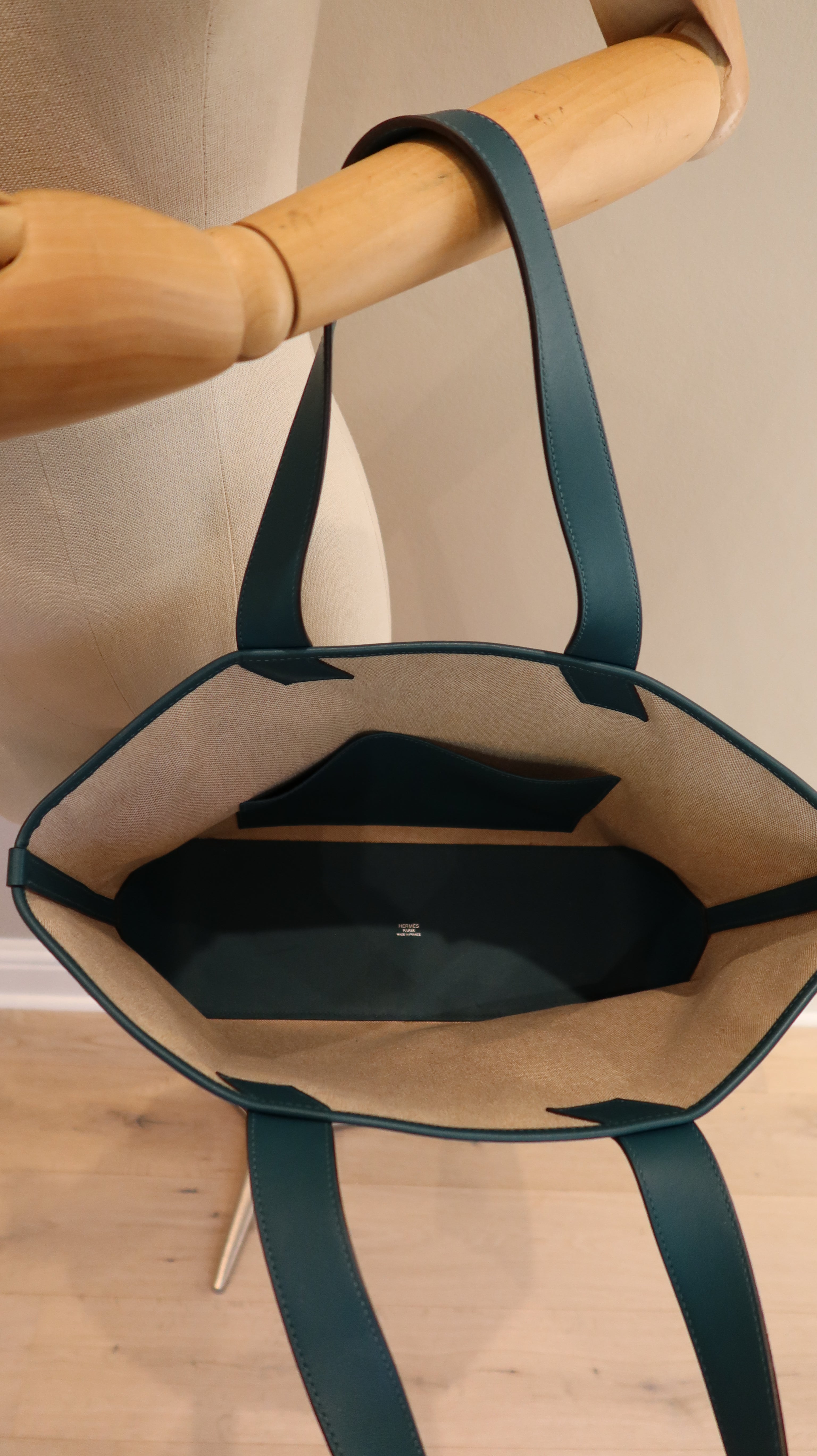 Hermès Cabas H en Biais 40 Bag