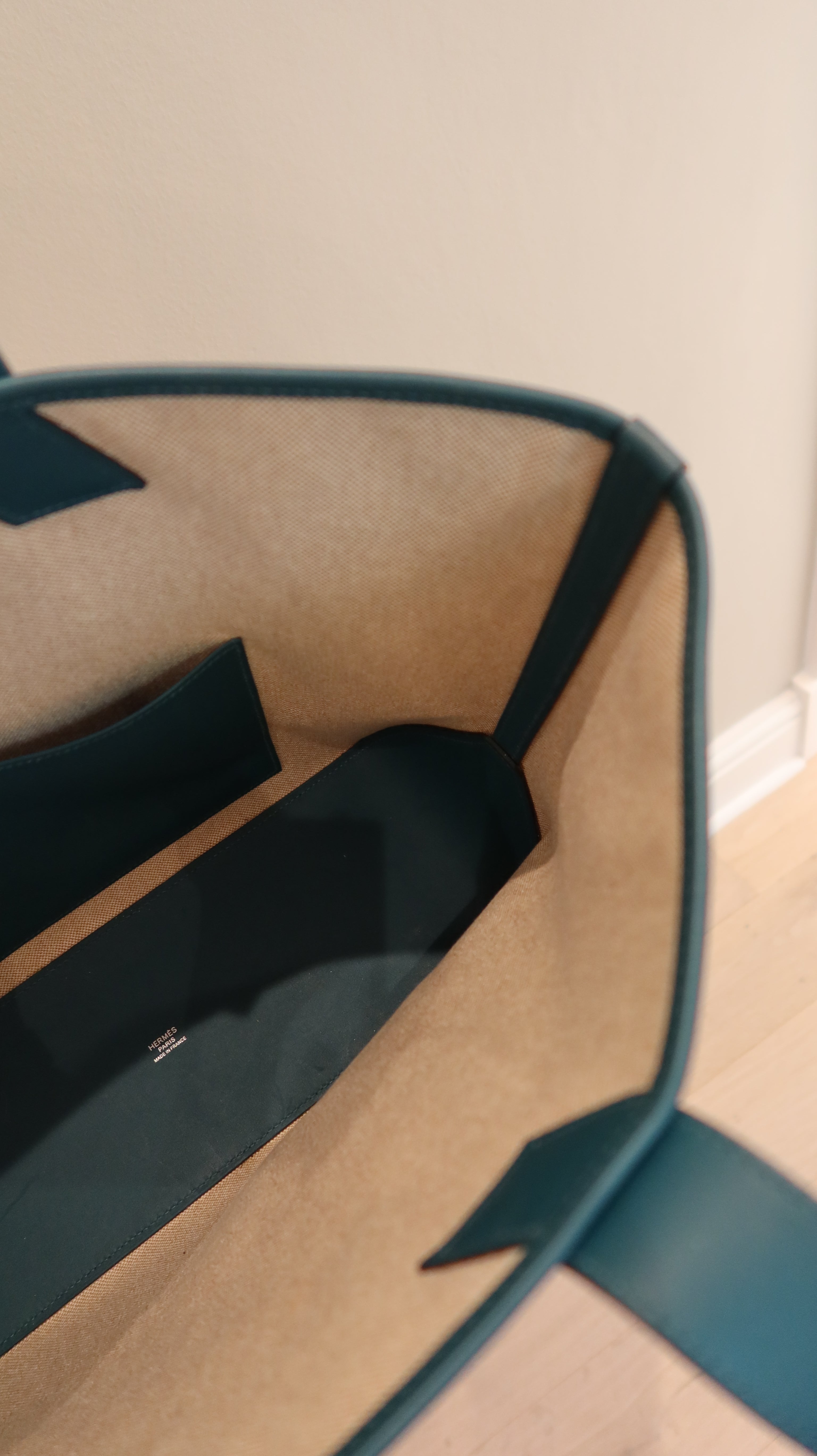 Hermès Cabas H en Biais 40 Bag