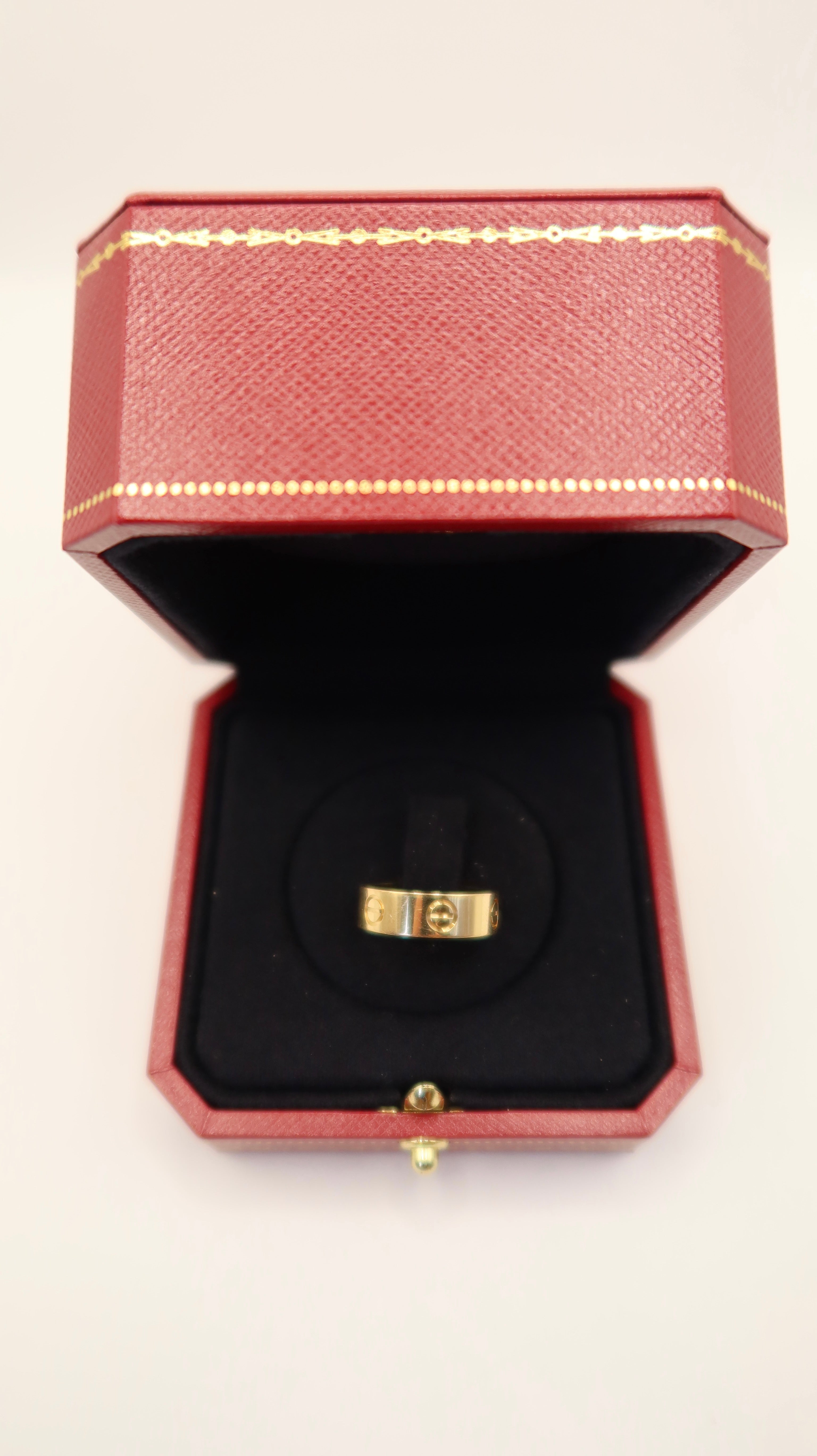 Cartier Love Ring (51/YG)