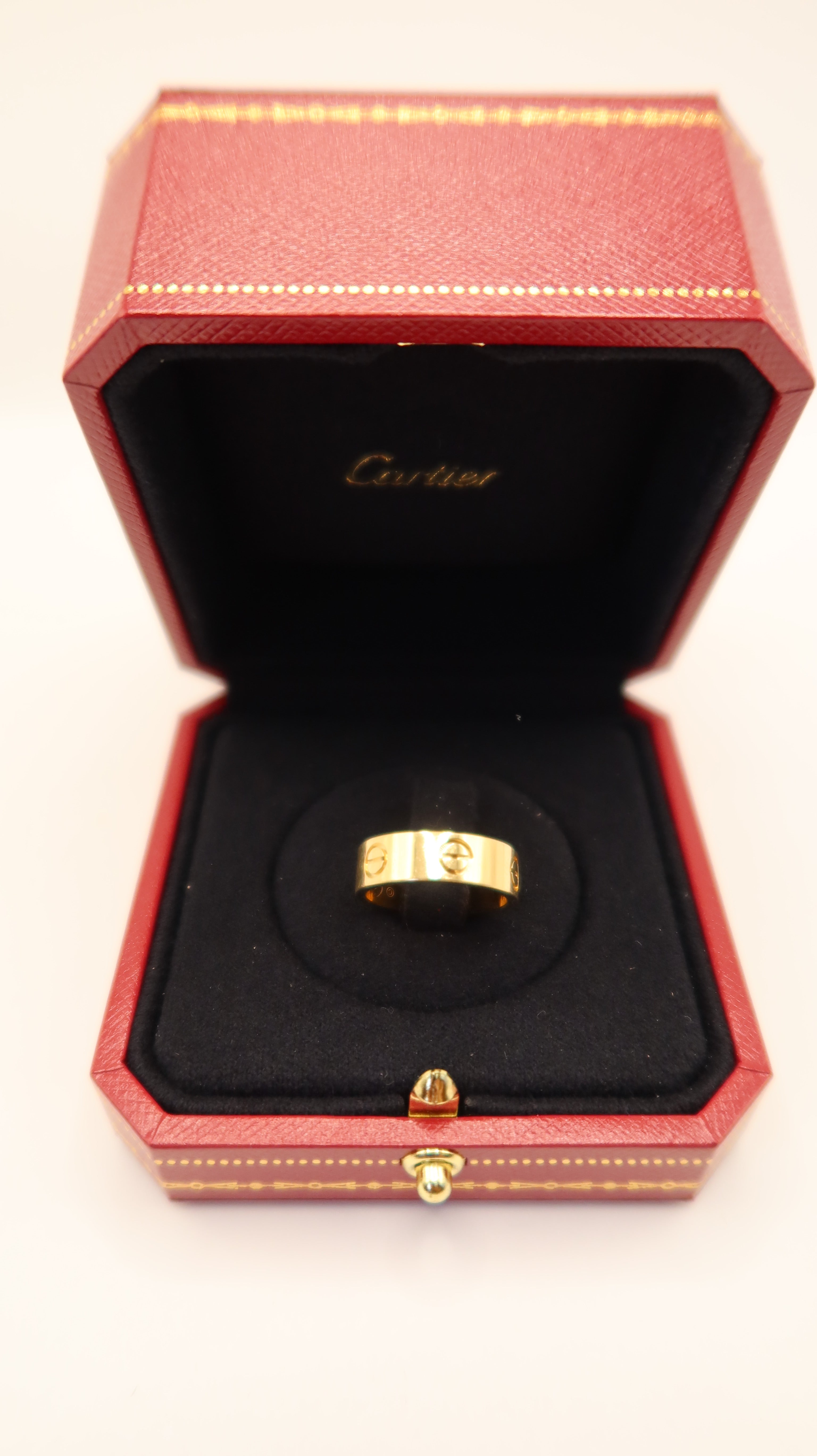 Cartier Love Ring (51/YG)