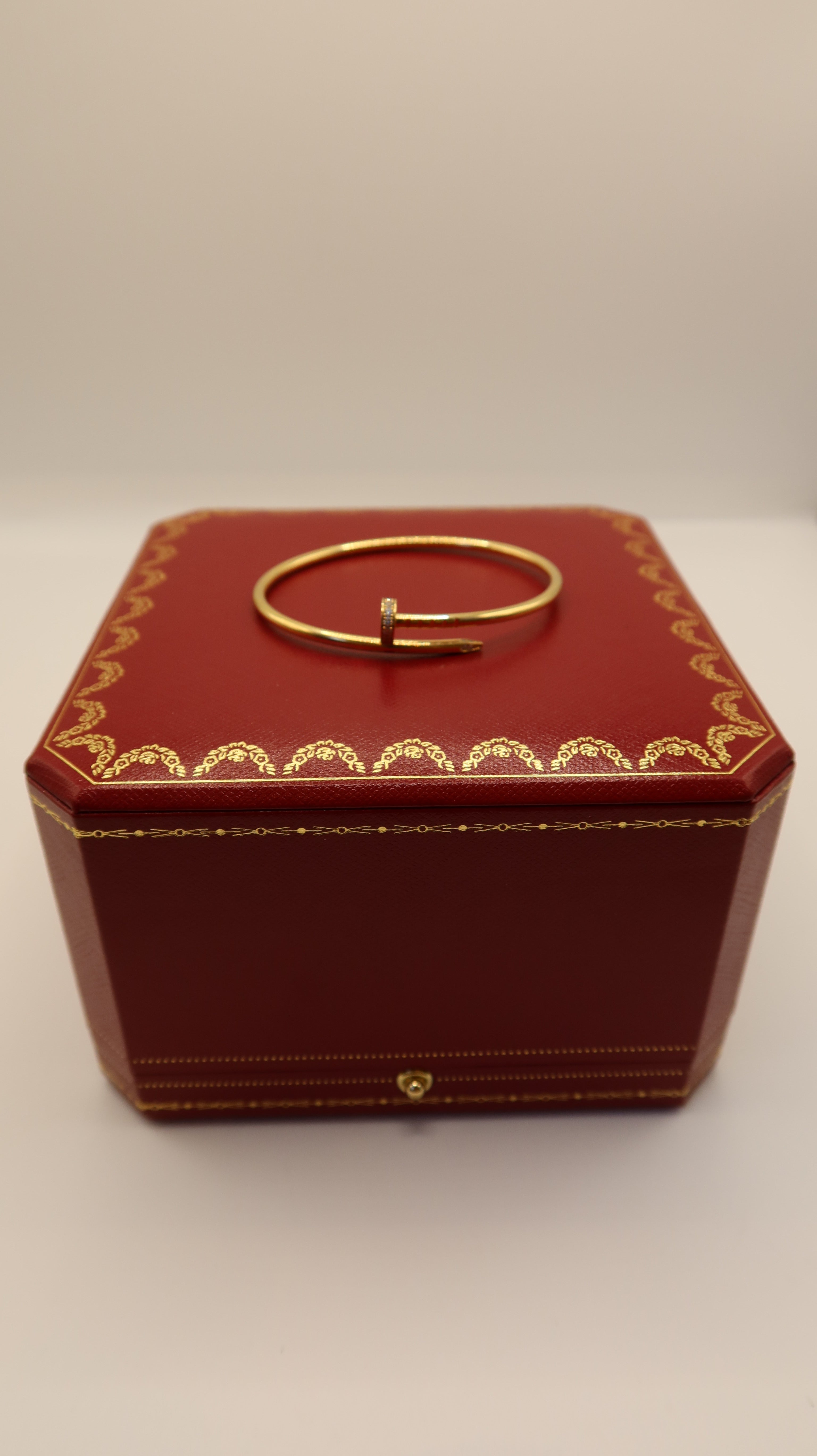 Cartier Juste Un Clou Bracelet with Diamonds (16/YG)