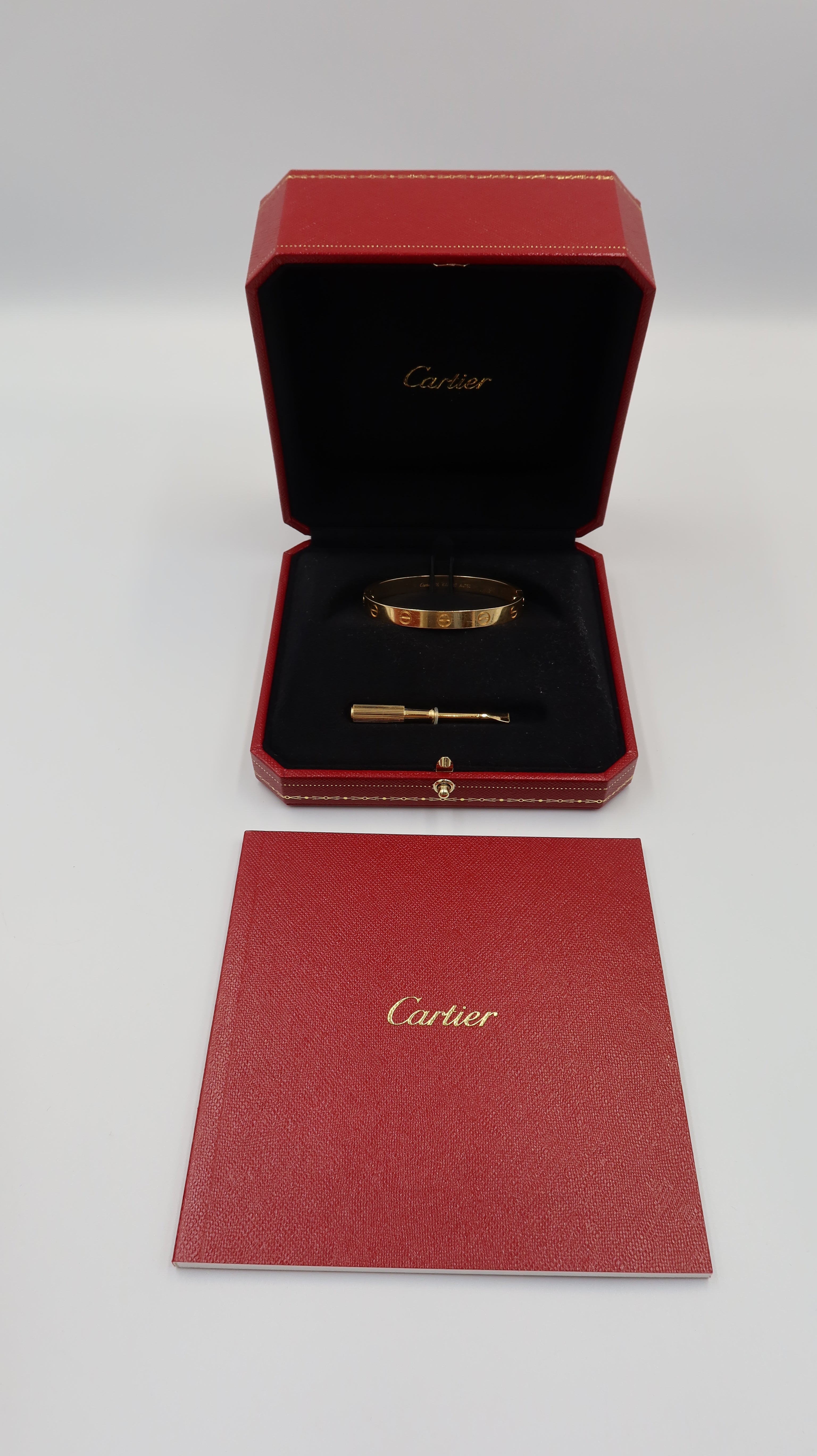 Cartier Love Bracelet (15/YG/*FULL SET*)