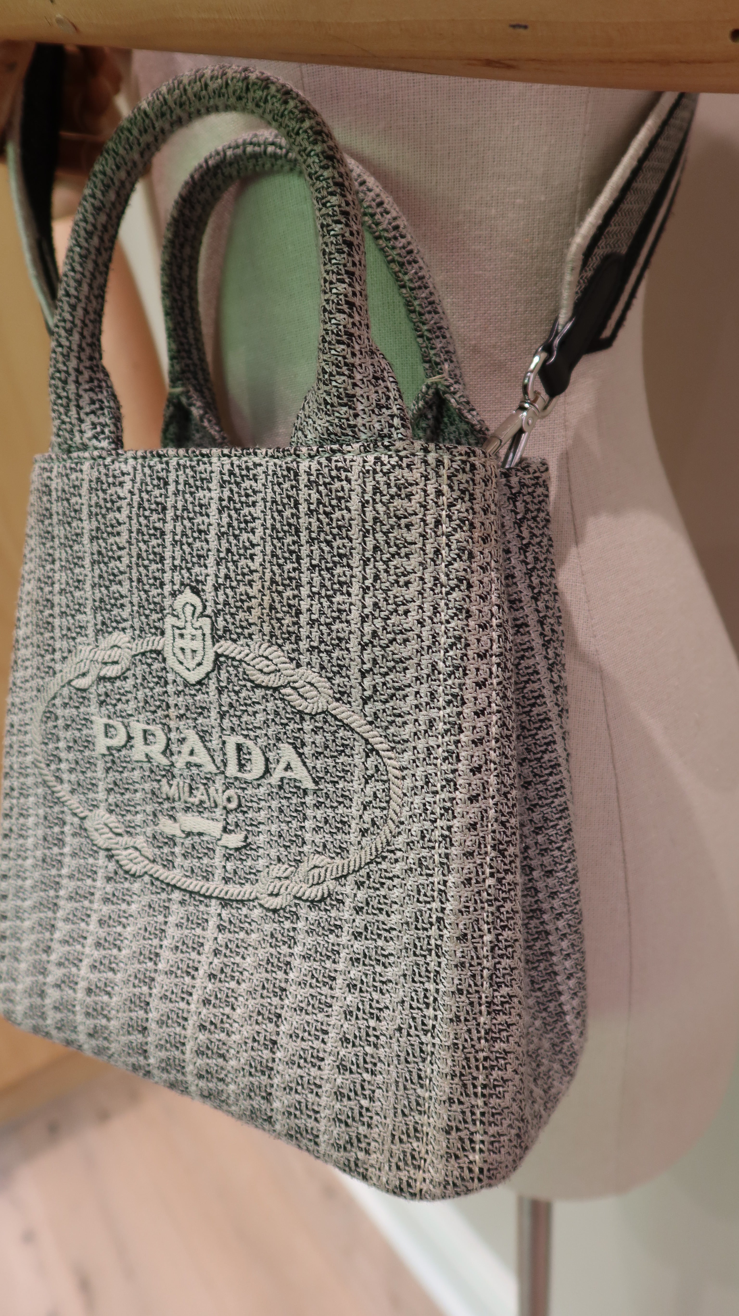 Prada Jacquard Tote