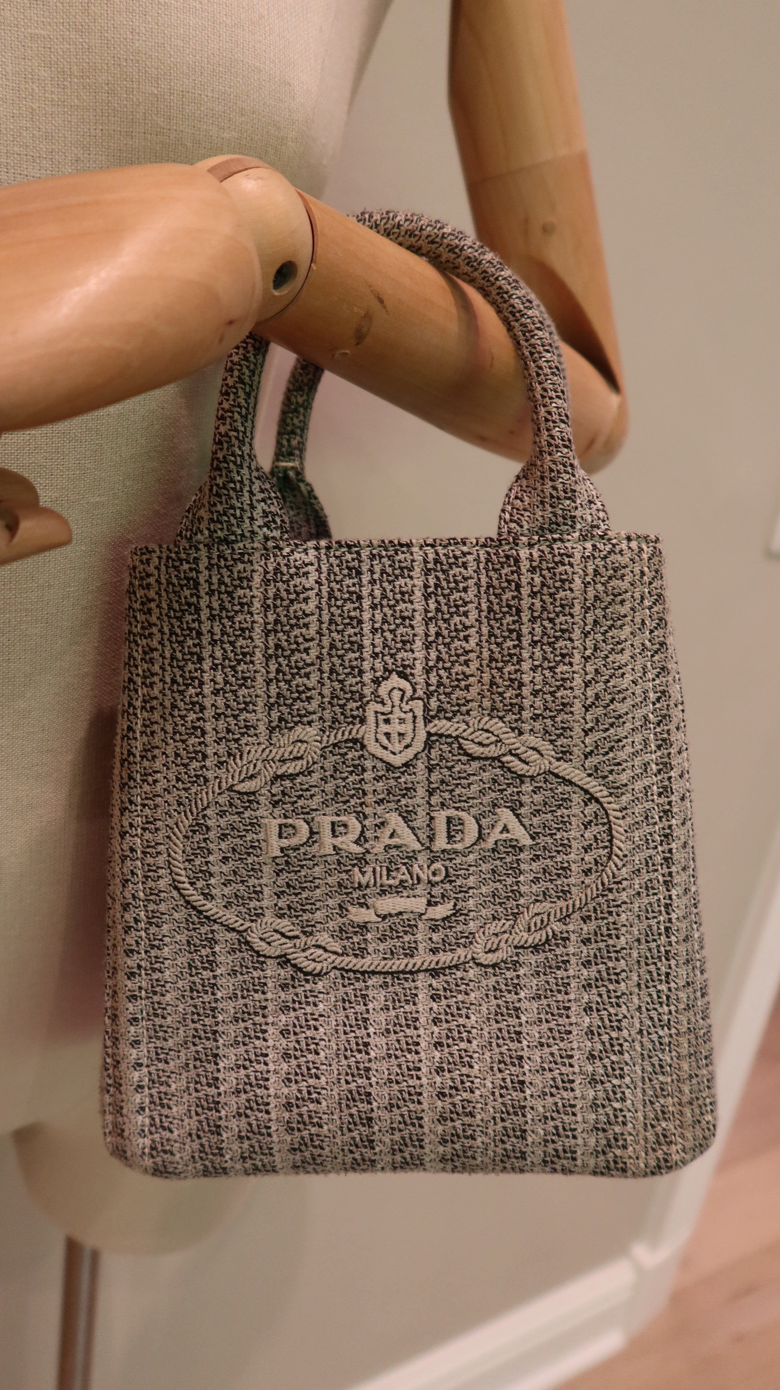 Prada Jacquard Tote