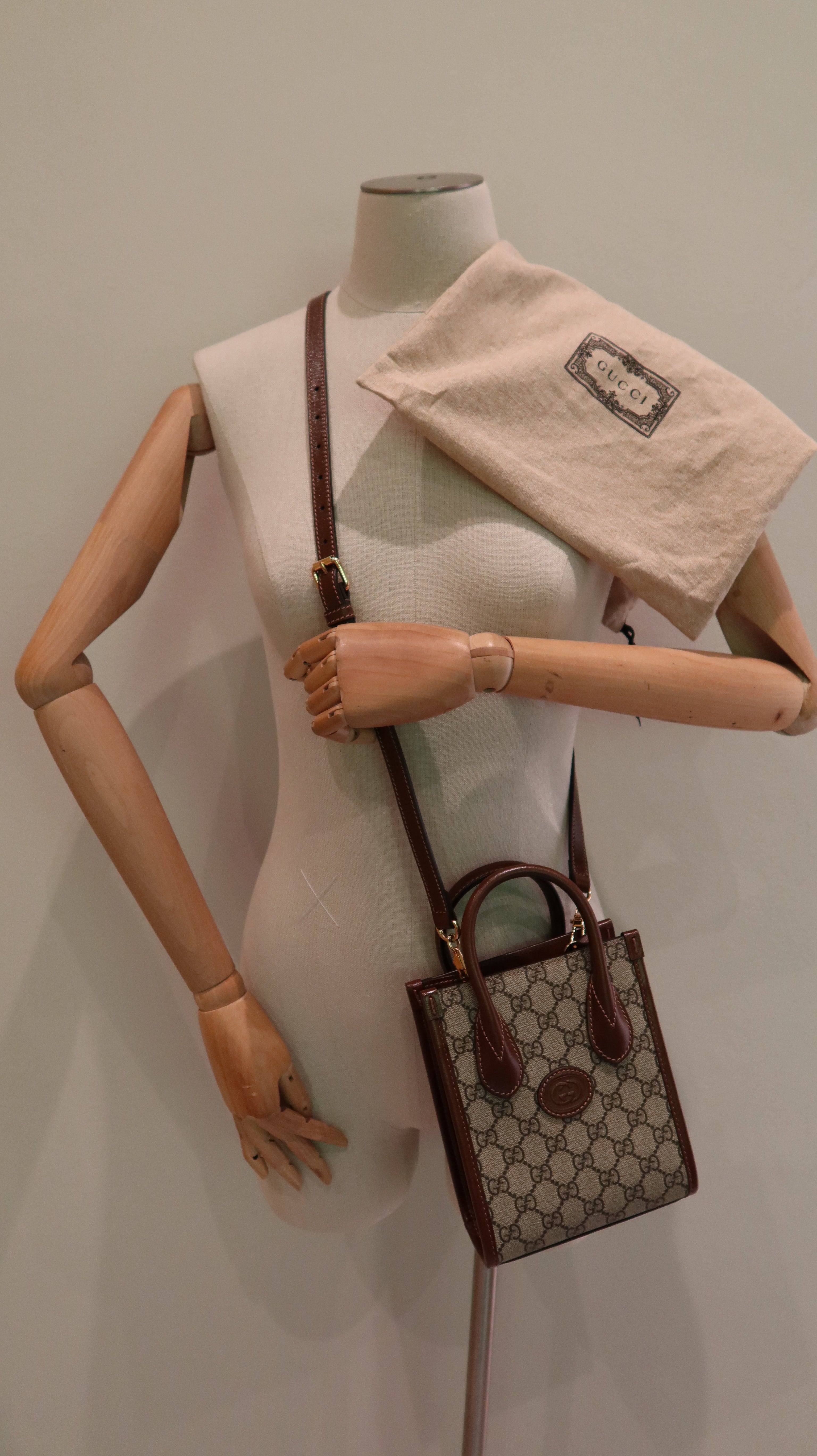 Gucci Supreme Mini Tote Bag