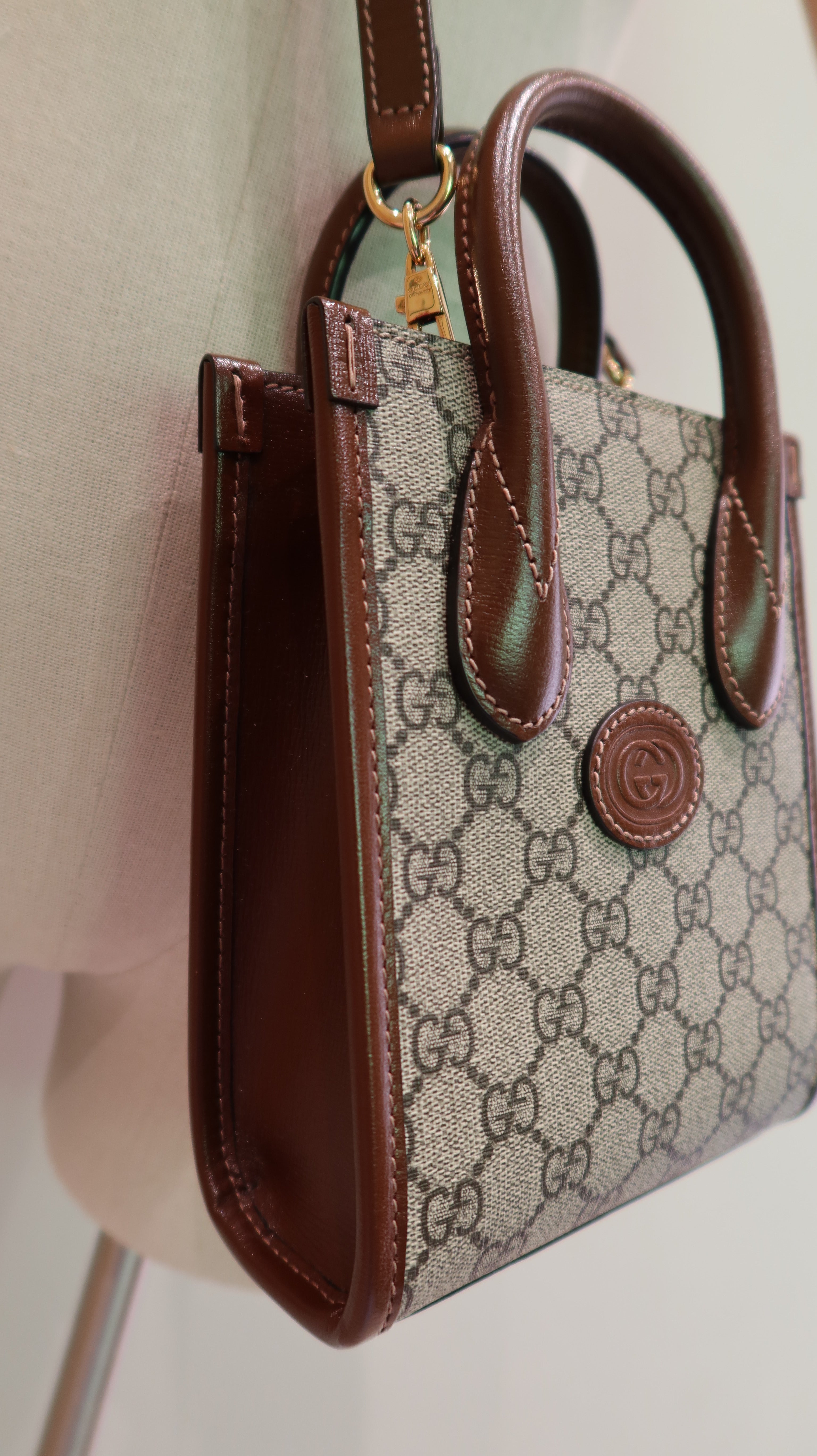 Gucci Supreme Mini Tote Bag