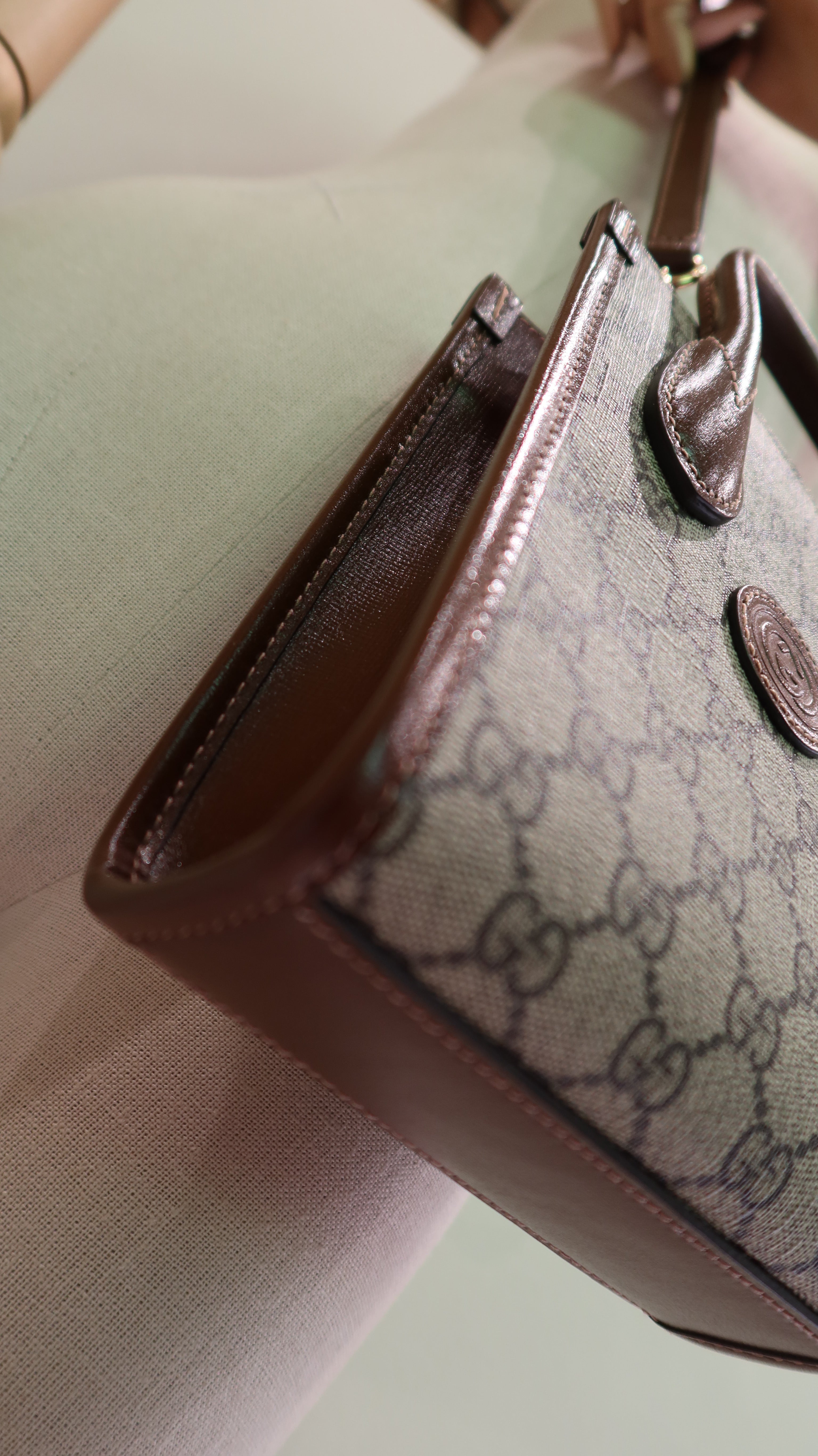 Gucci Supreme Mini Tote Bag