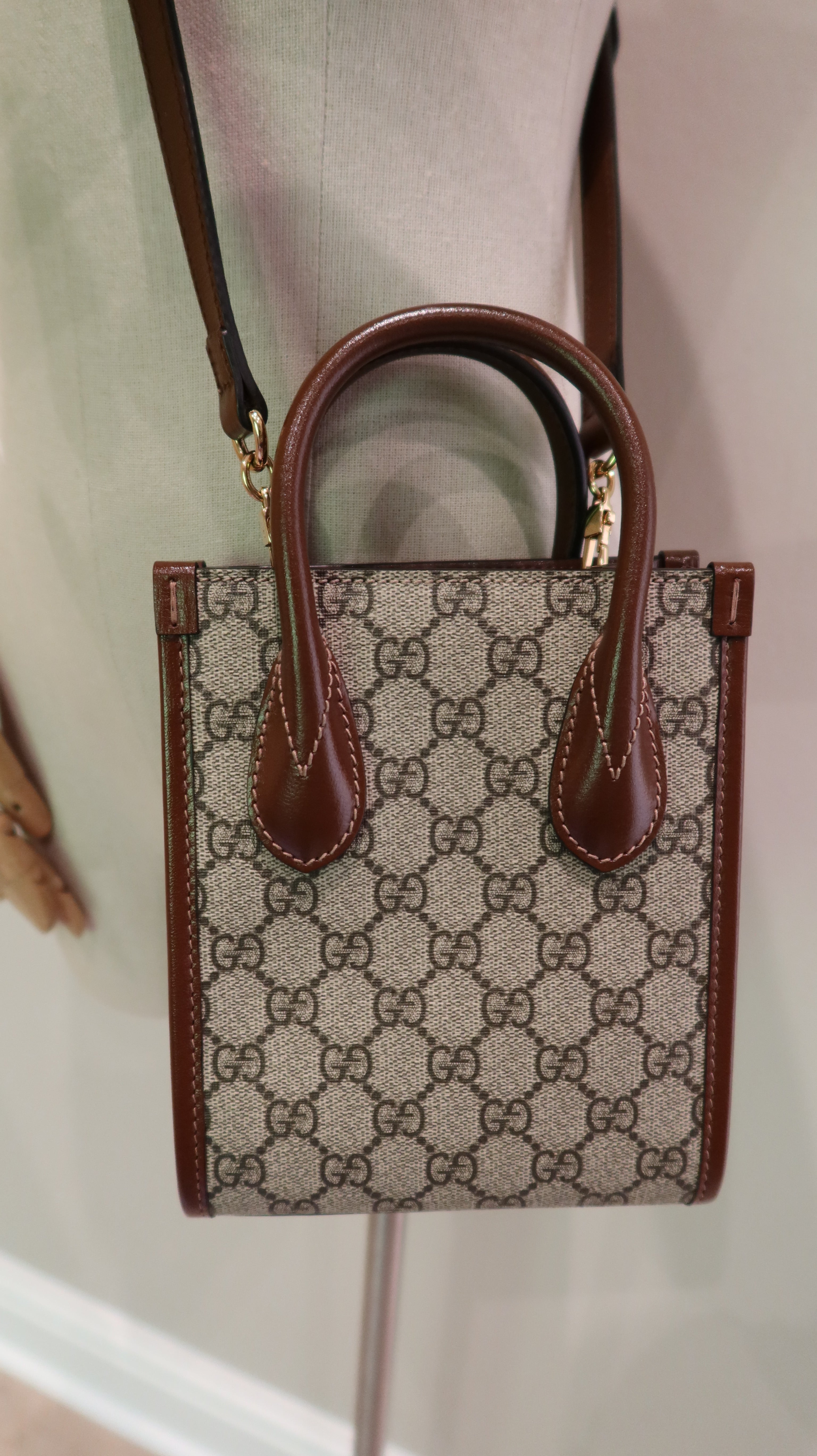 Gucci Supreme Mini Tote Bag