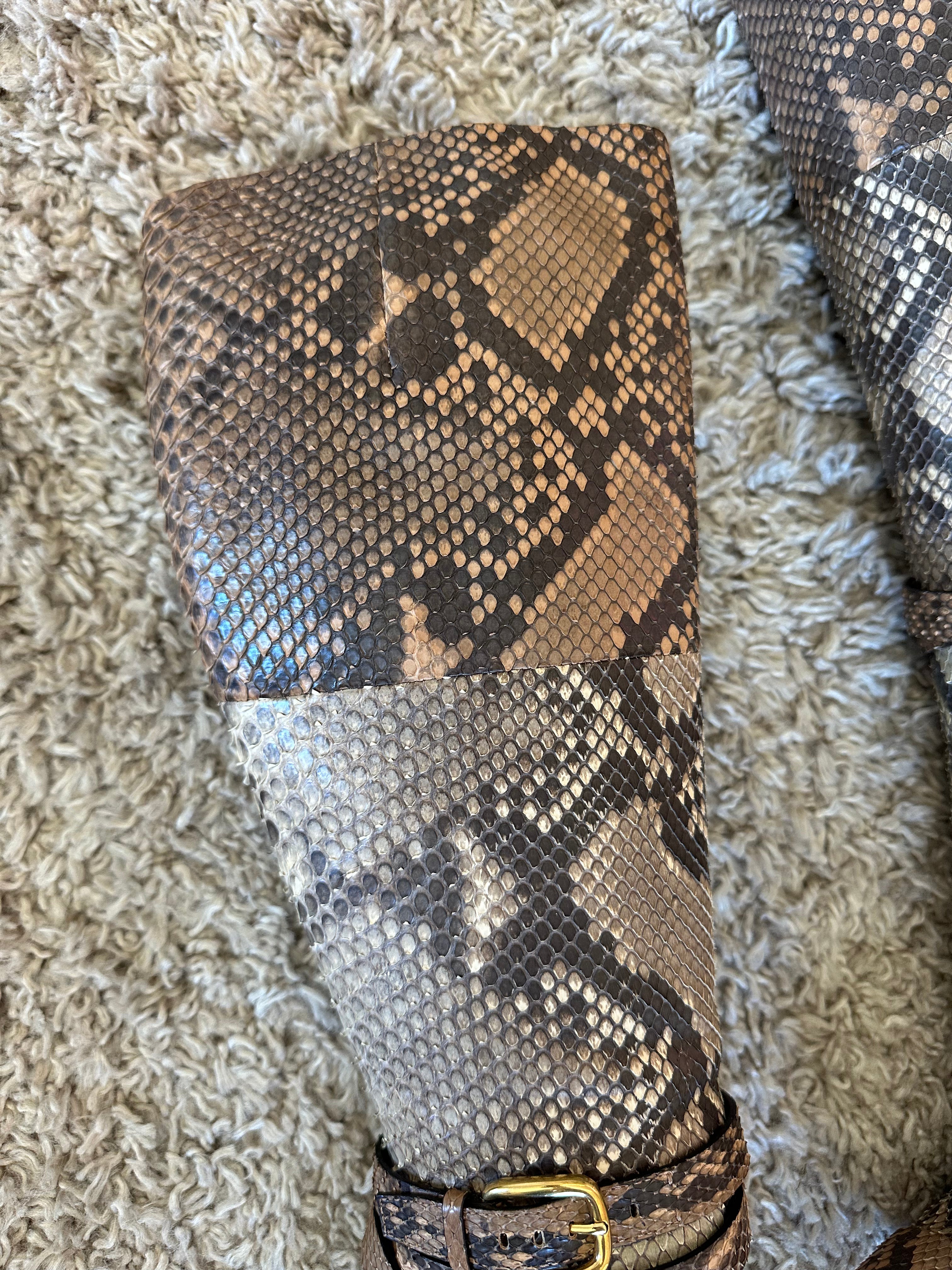 Gucci Python Boots (EU37)