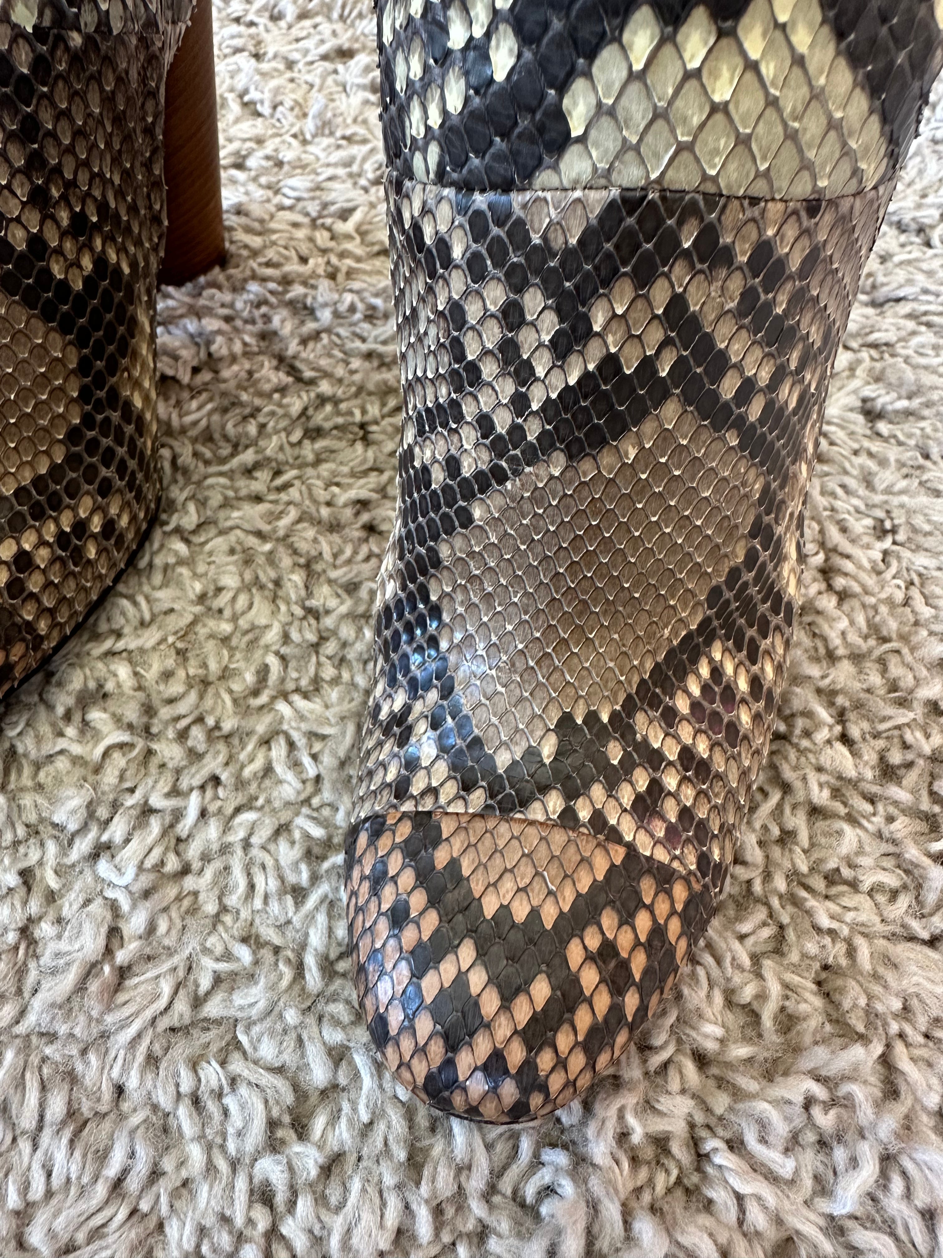 Gucci Python Boots (EU37)