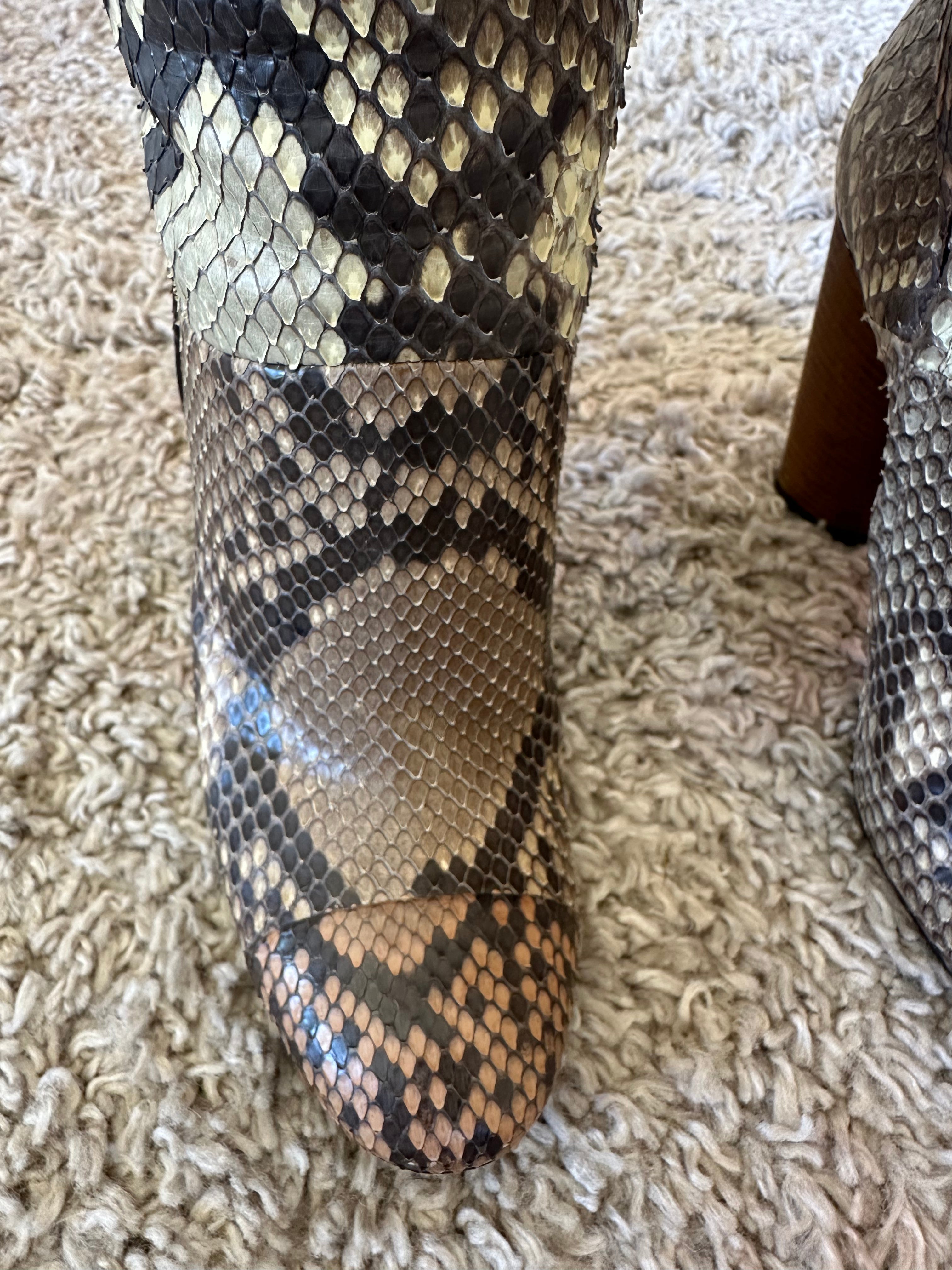 Gucci Python Boots (EU37)