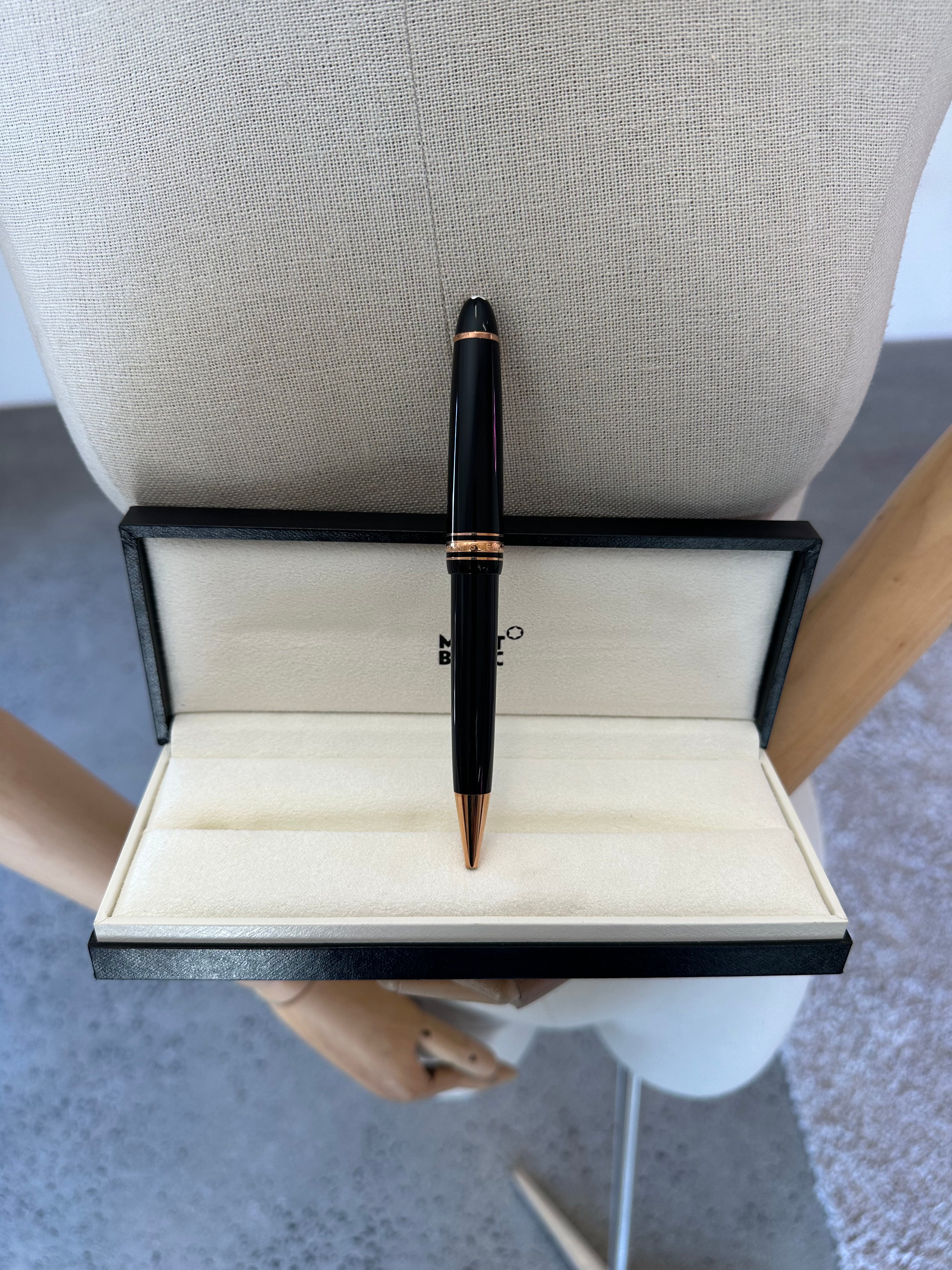 Montblanc Meisterstück Rose Gold-Coated LeGrand Rollerball Pen