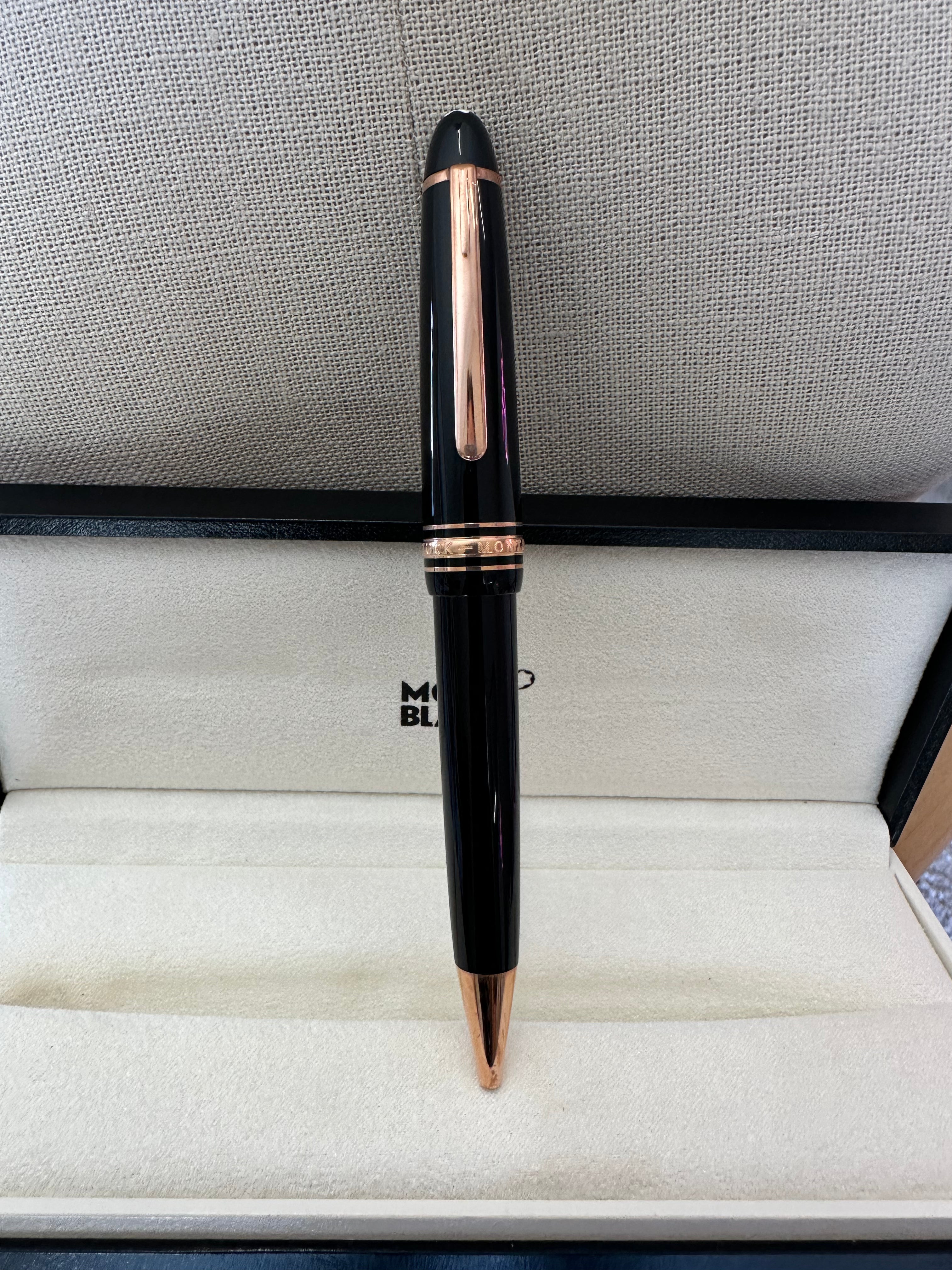 Montblanc Meisterstück Rose Gold-Coated LeGrand Rollerball Pen