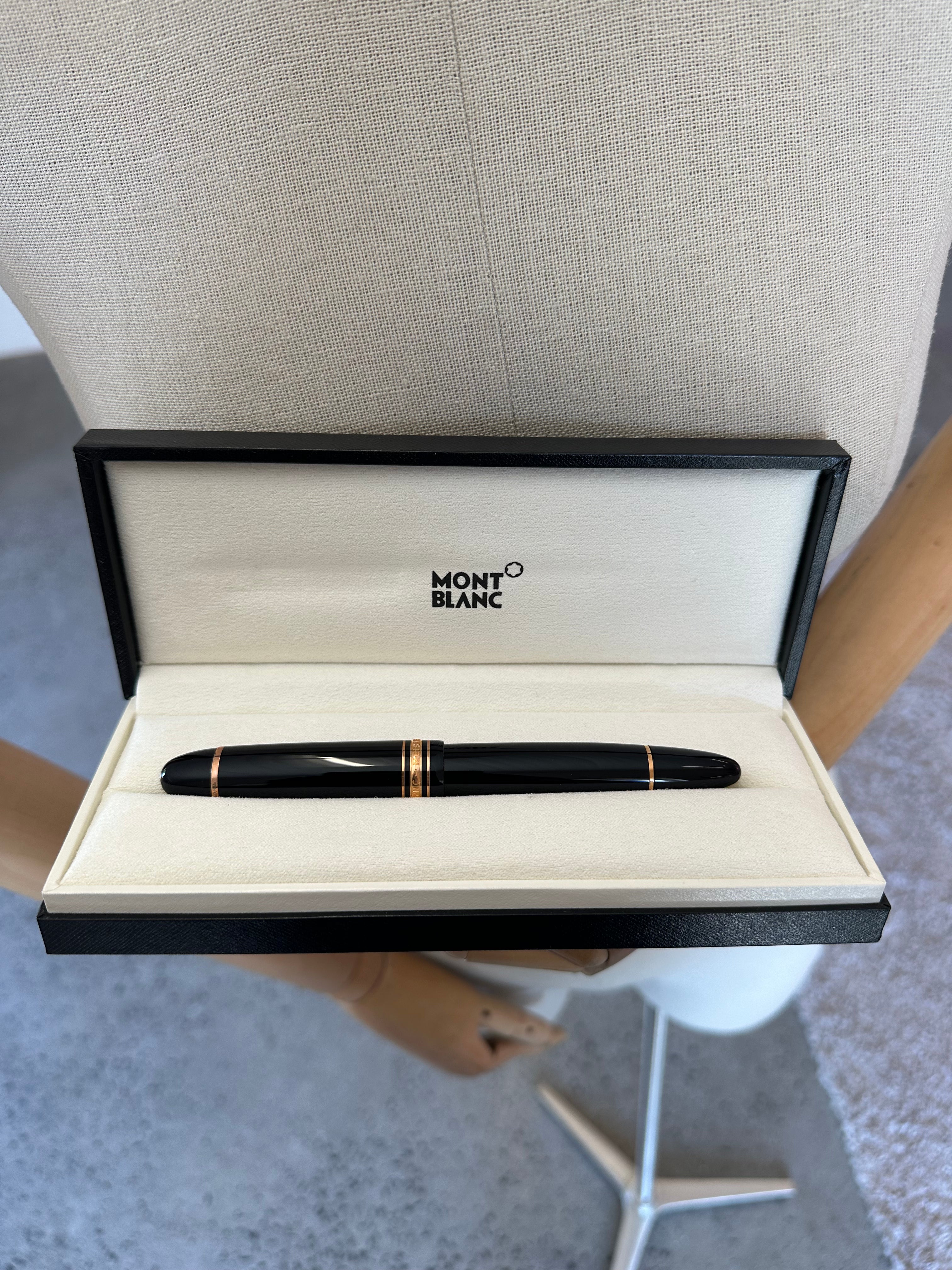 Montblanc Meisterstück Rose-Gold Coated Fountain Pen