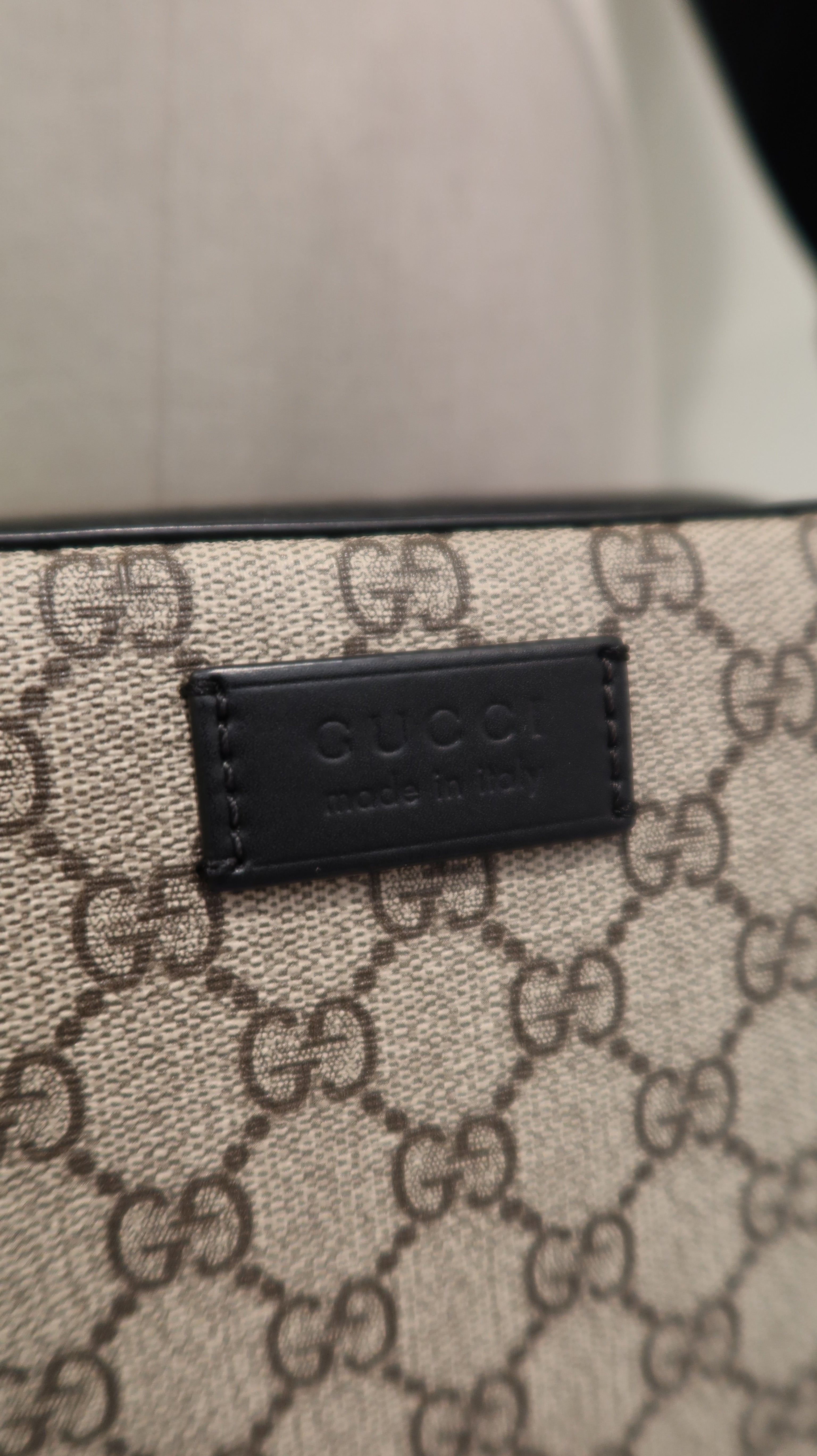 Gucci Supreme Camera Bag