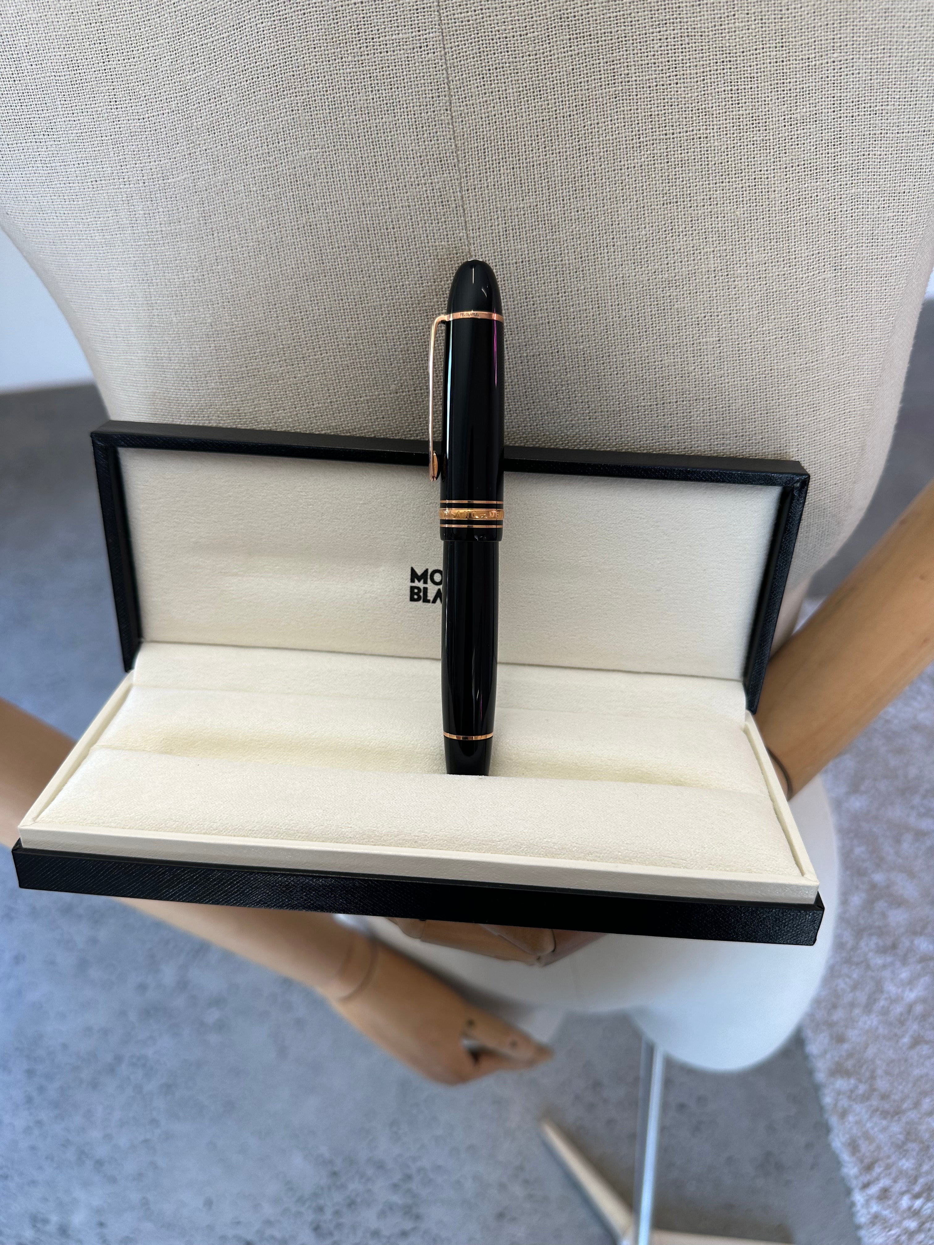 Montblanc Meisterstück Rose-Gold Coated Fountain Pen