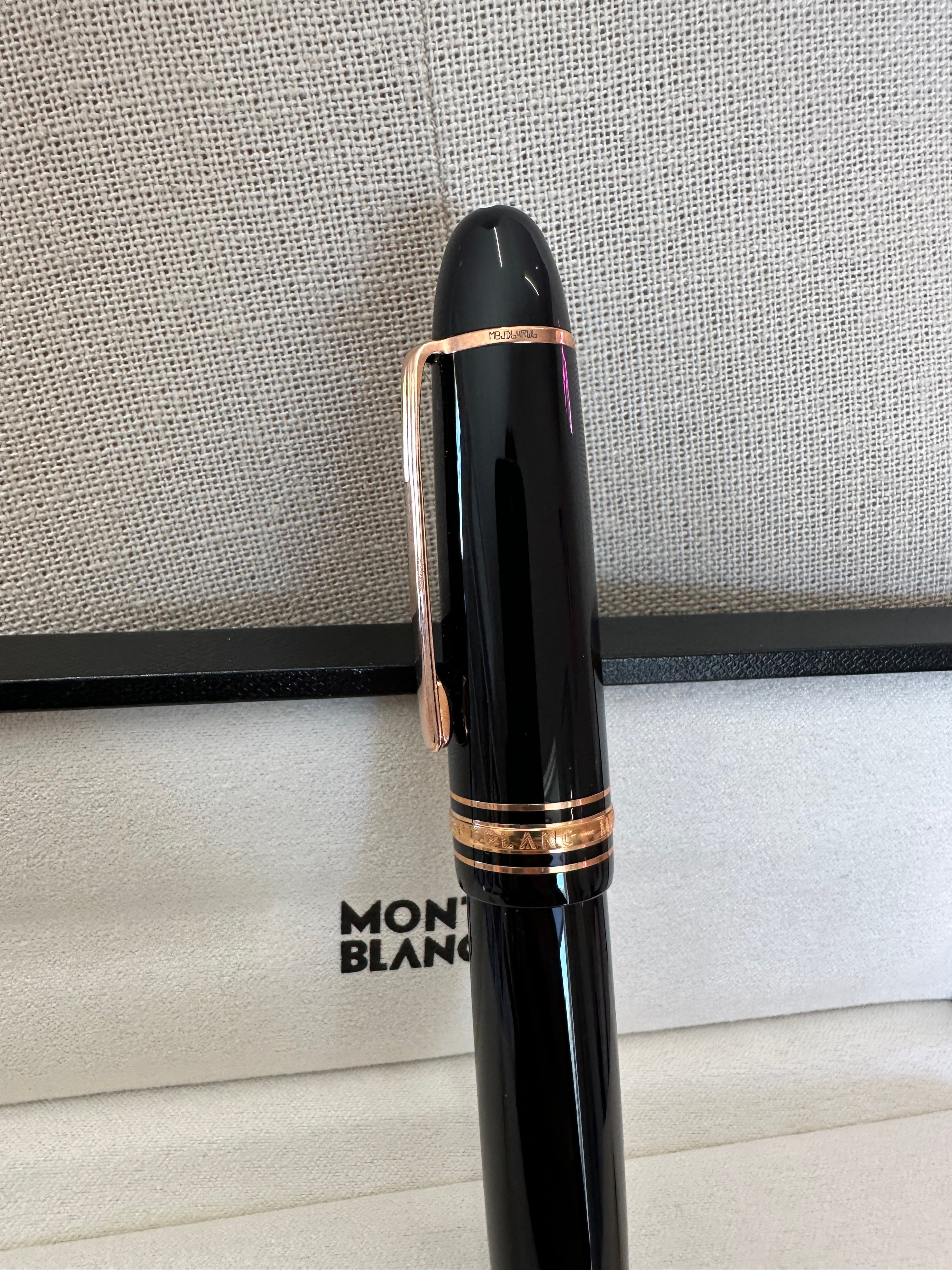 Montblanc Meisterstück Rose-Gold Coated Fountain Pen