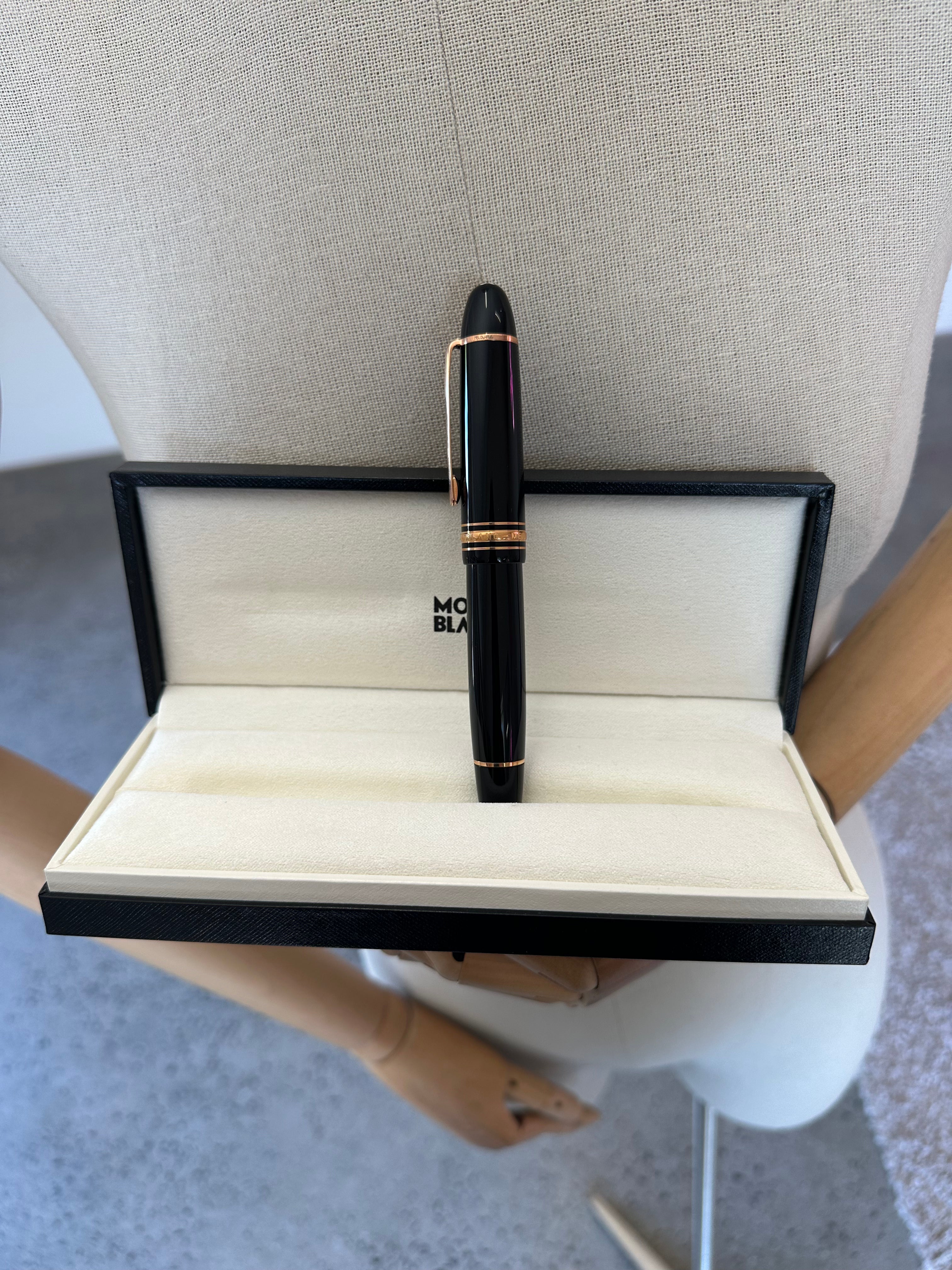 Montblanc Meisterstück Rose-Gold Coated Fountain Pen