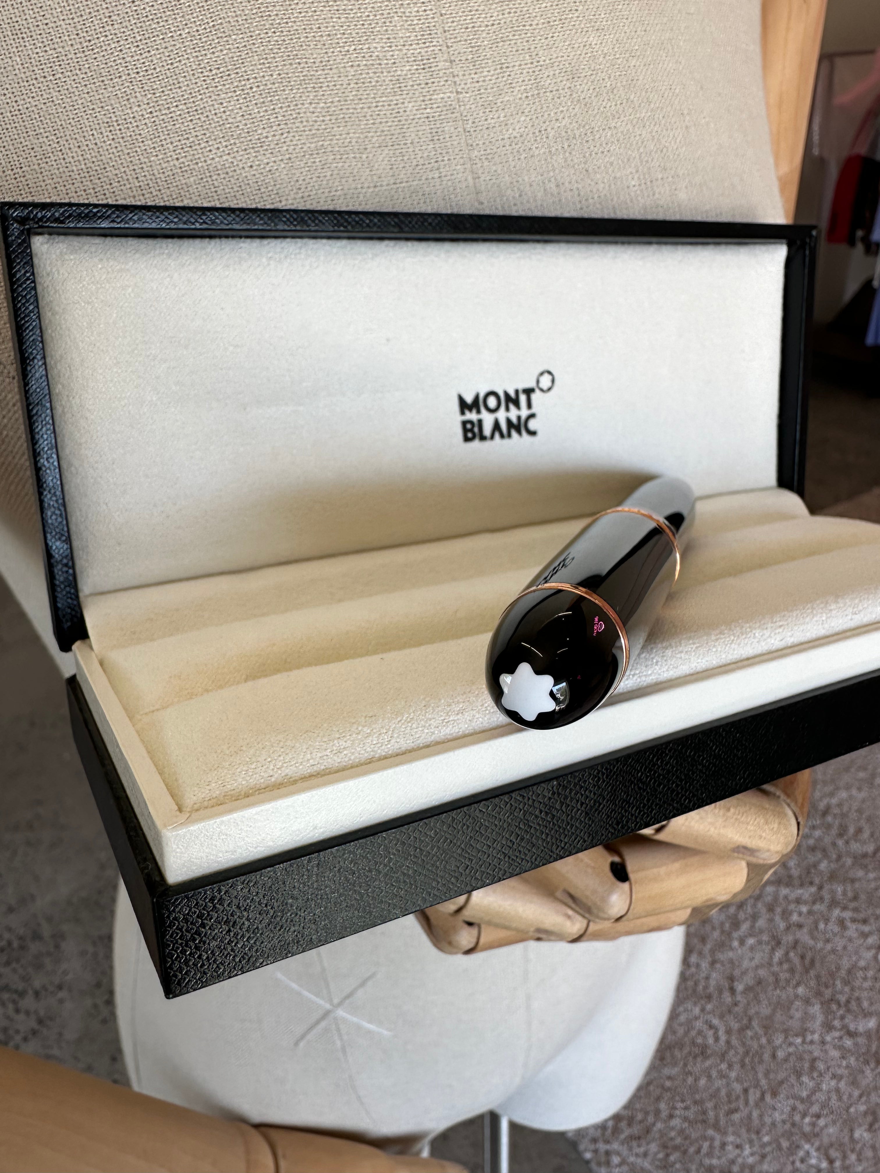 Montblanc Meisterstück Rose-Gold Coated Fountain Pen