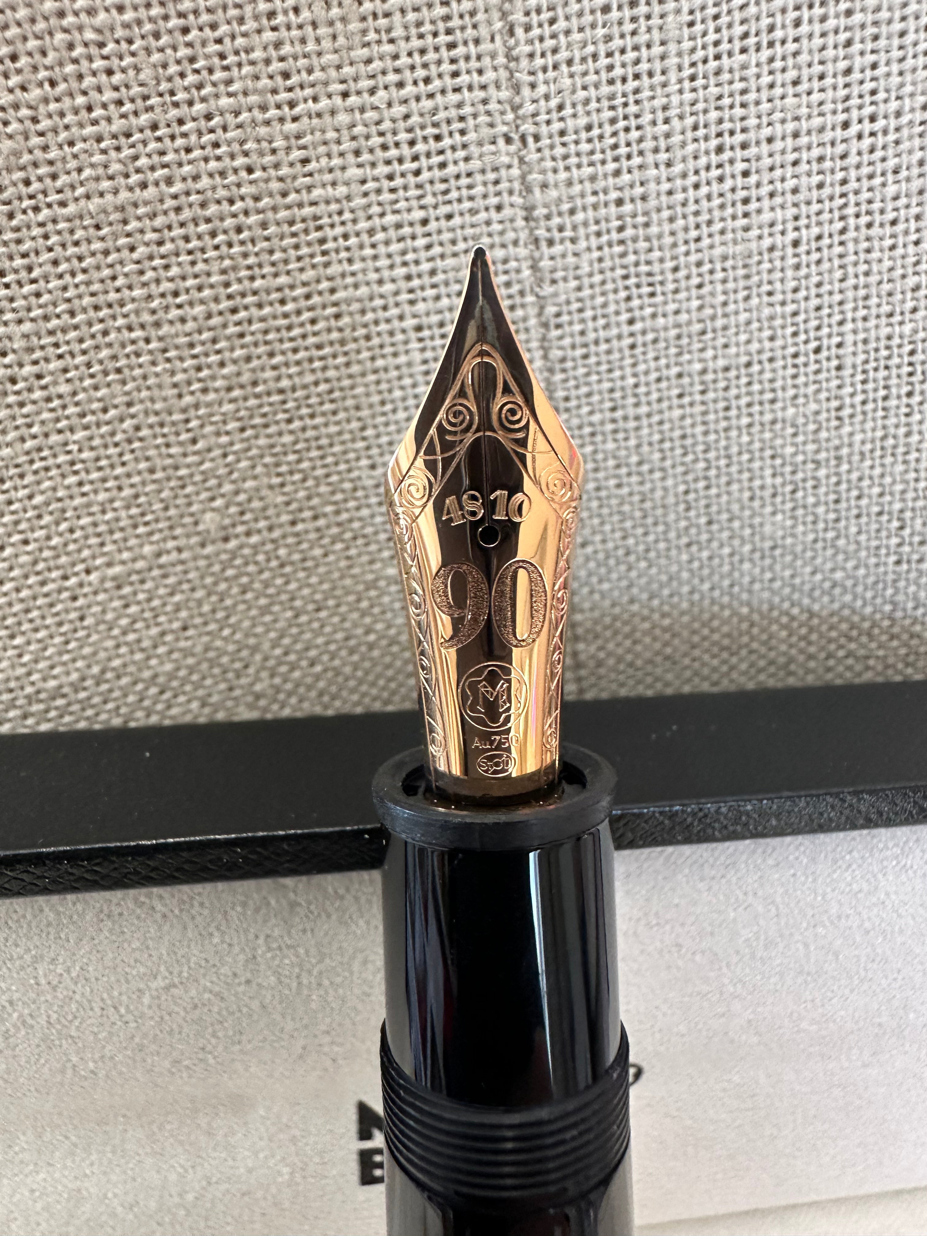 Montblanc Meisterstück Rose-Gold Coated Fountain Pen