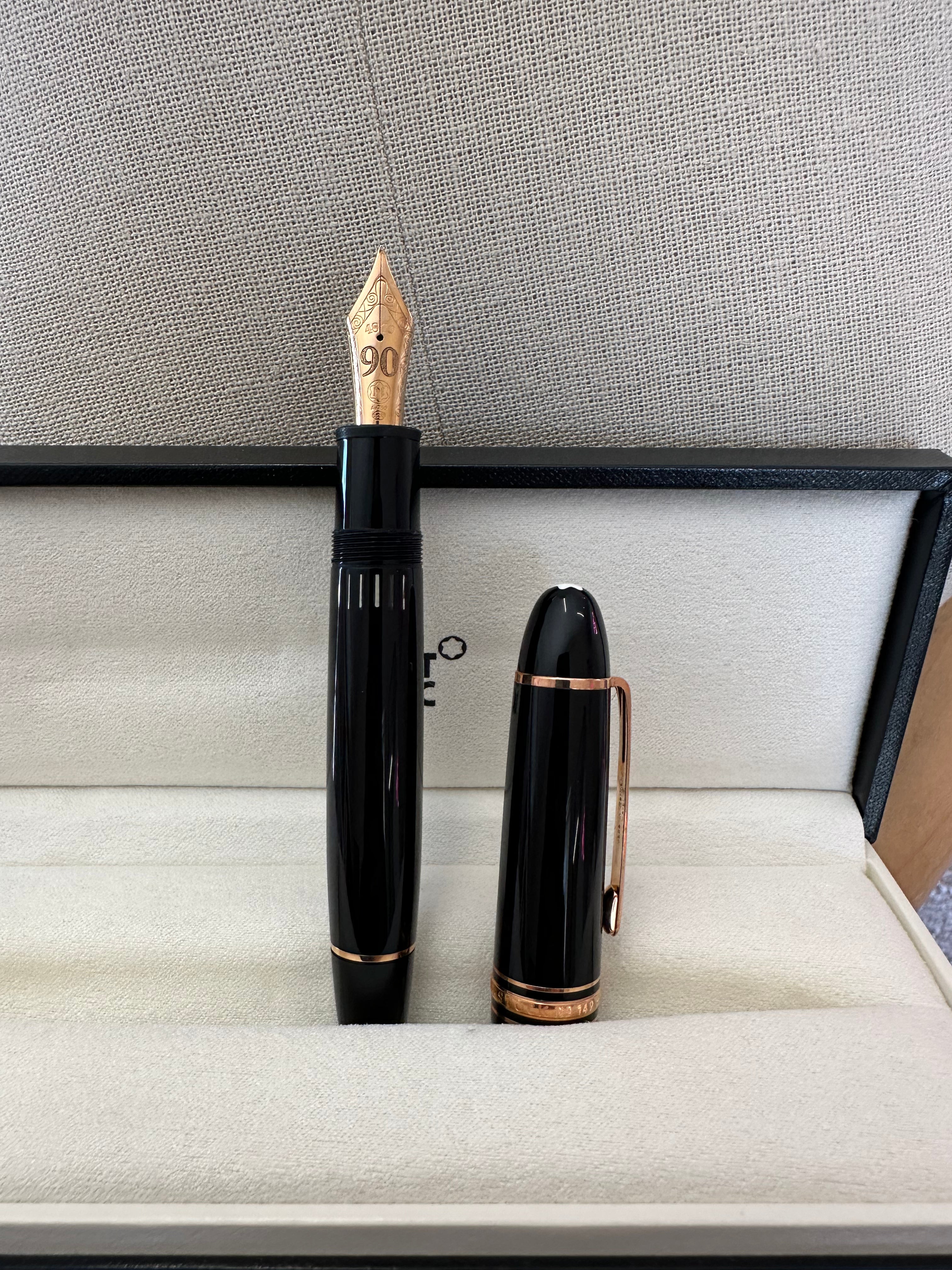 Montblanc Meisterstück Rose-Gold Coated Fountain Pen