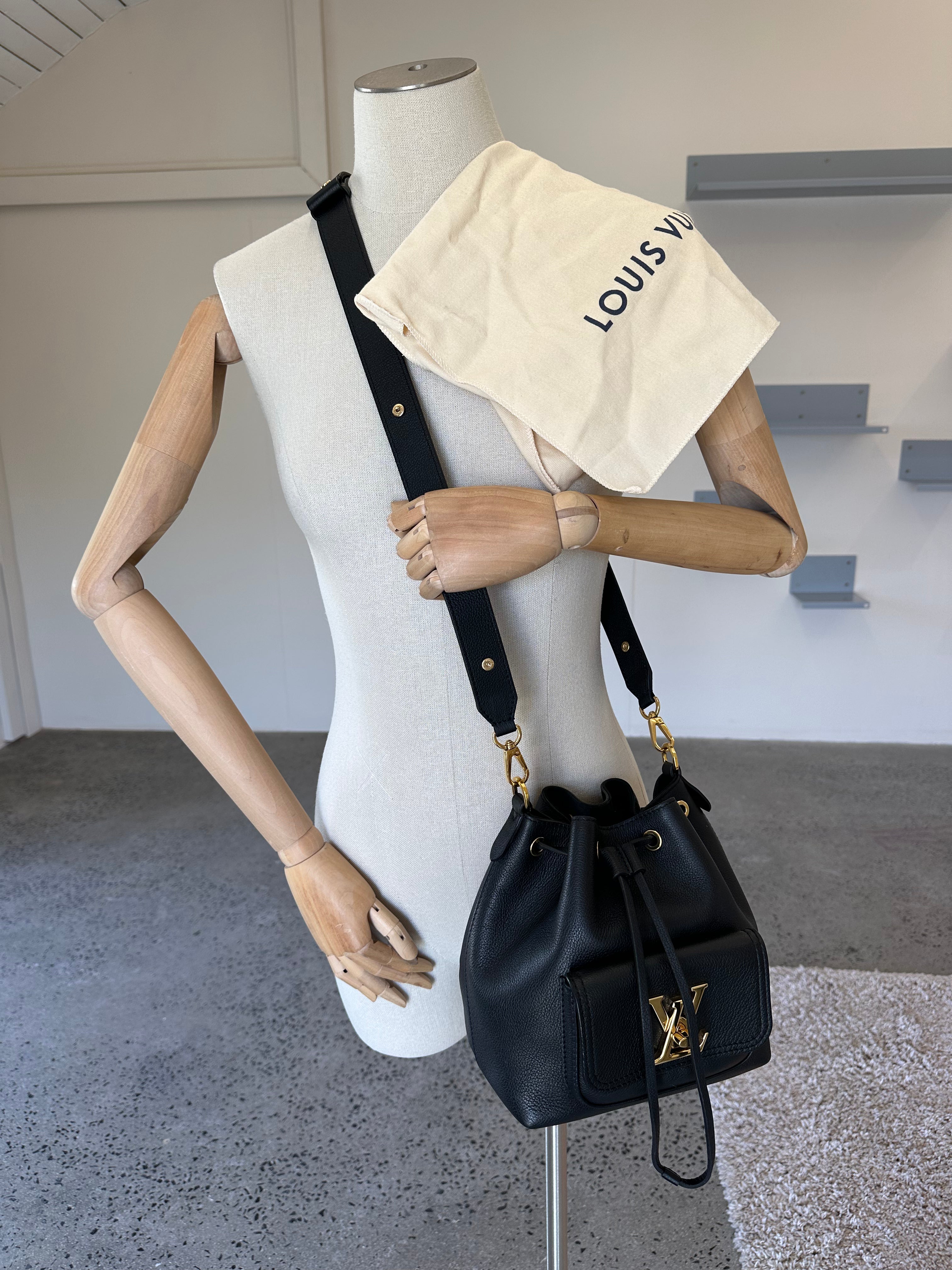 Louis Vuitton LockMe Bucket Bag