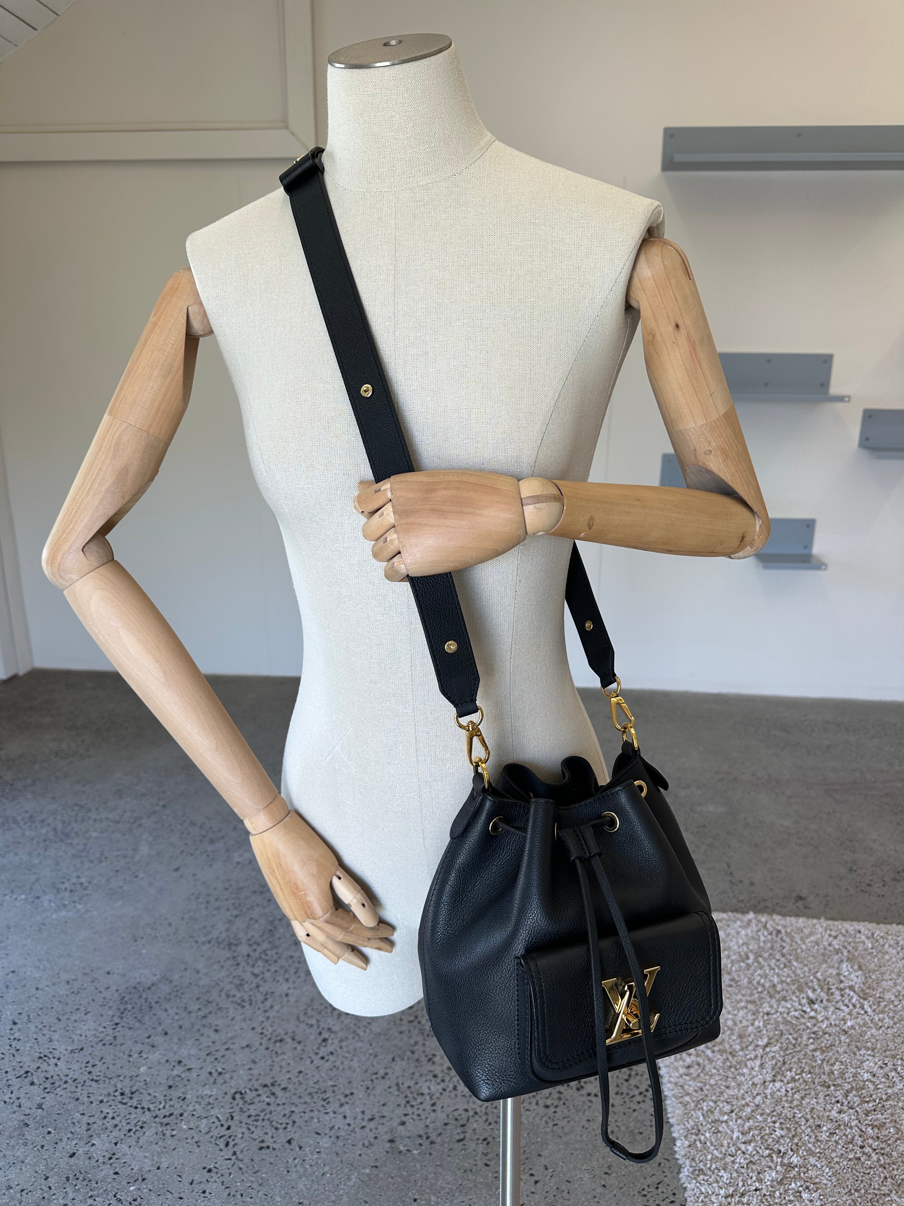 Louis Vuitton LockMe Bucket Bag