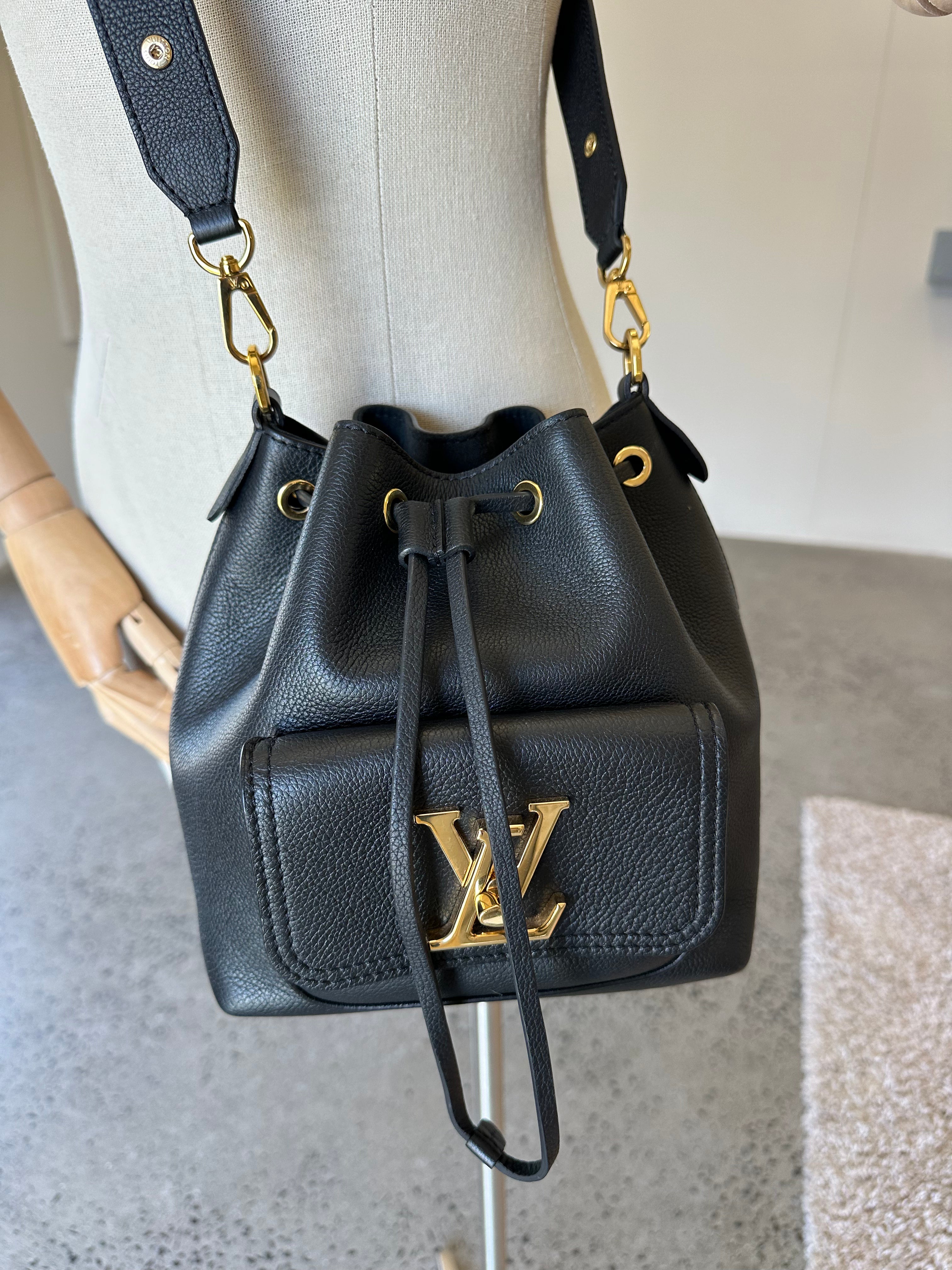 Louis Vuitton LockMe Bucket Bag