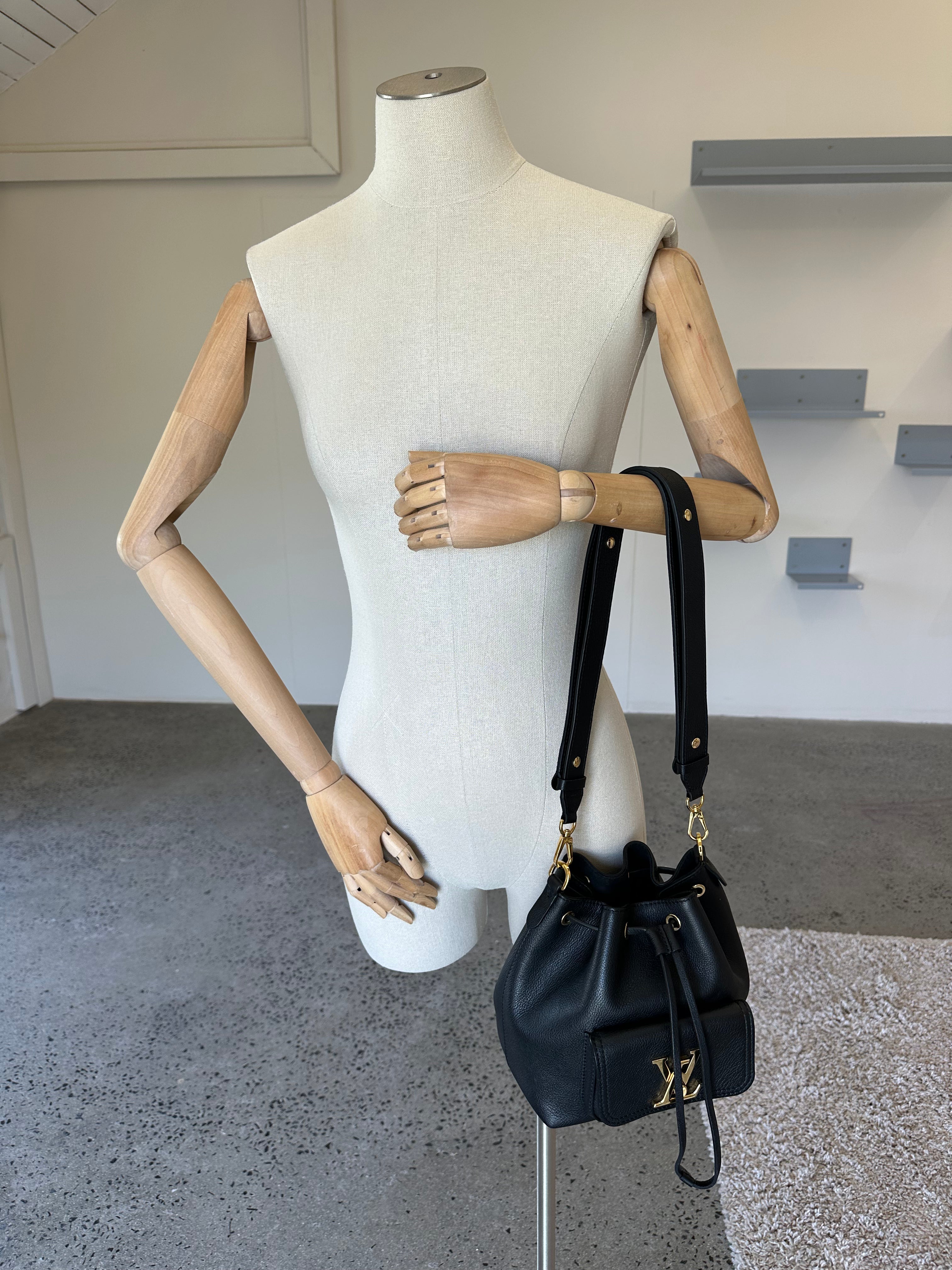 Louis Vuitton LockMe Bucket Bag