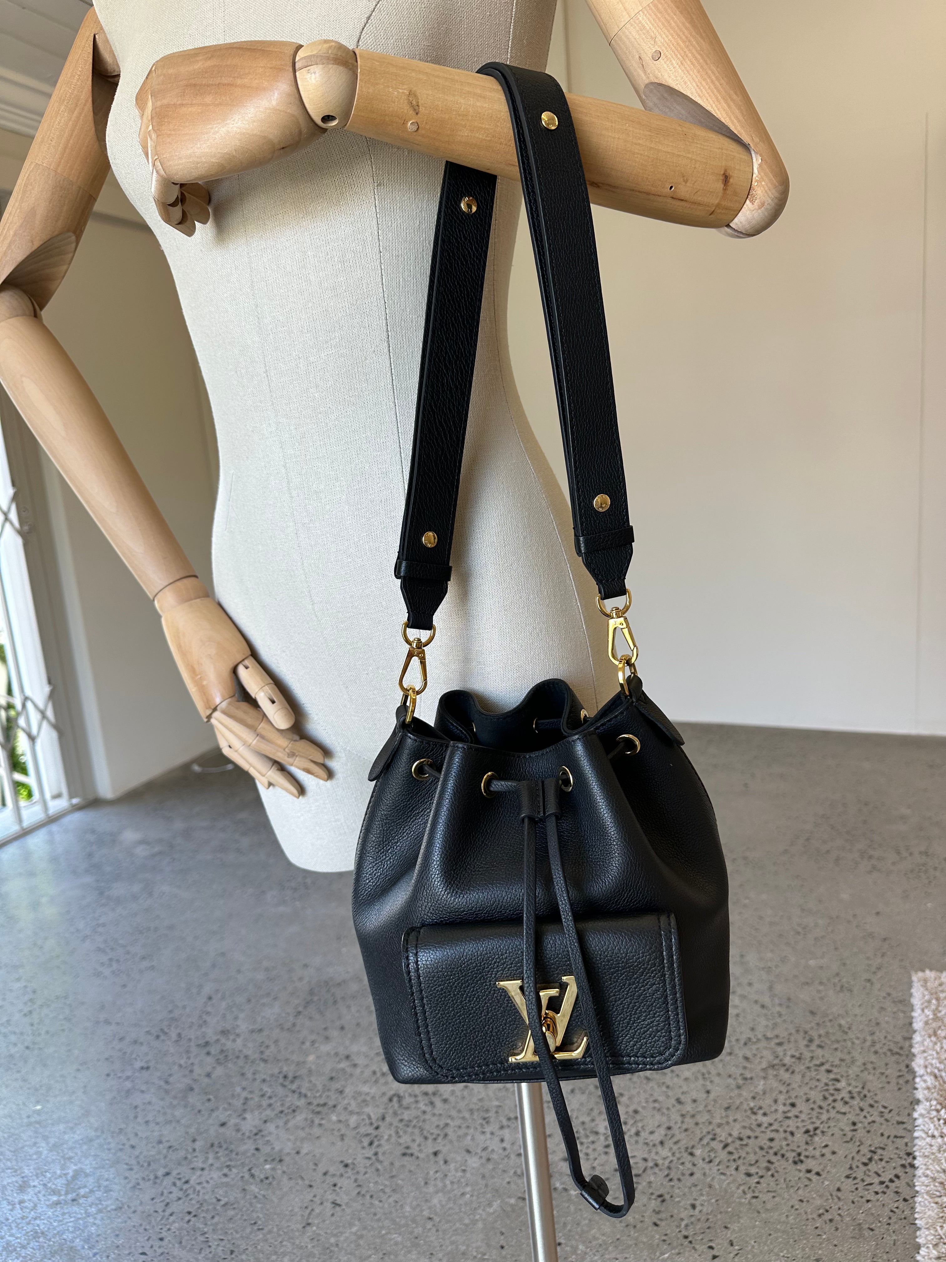 Louis Vuitton LockMe Bucket Bag