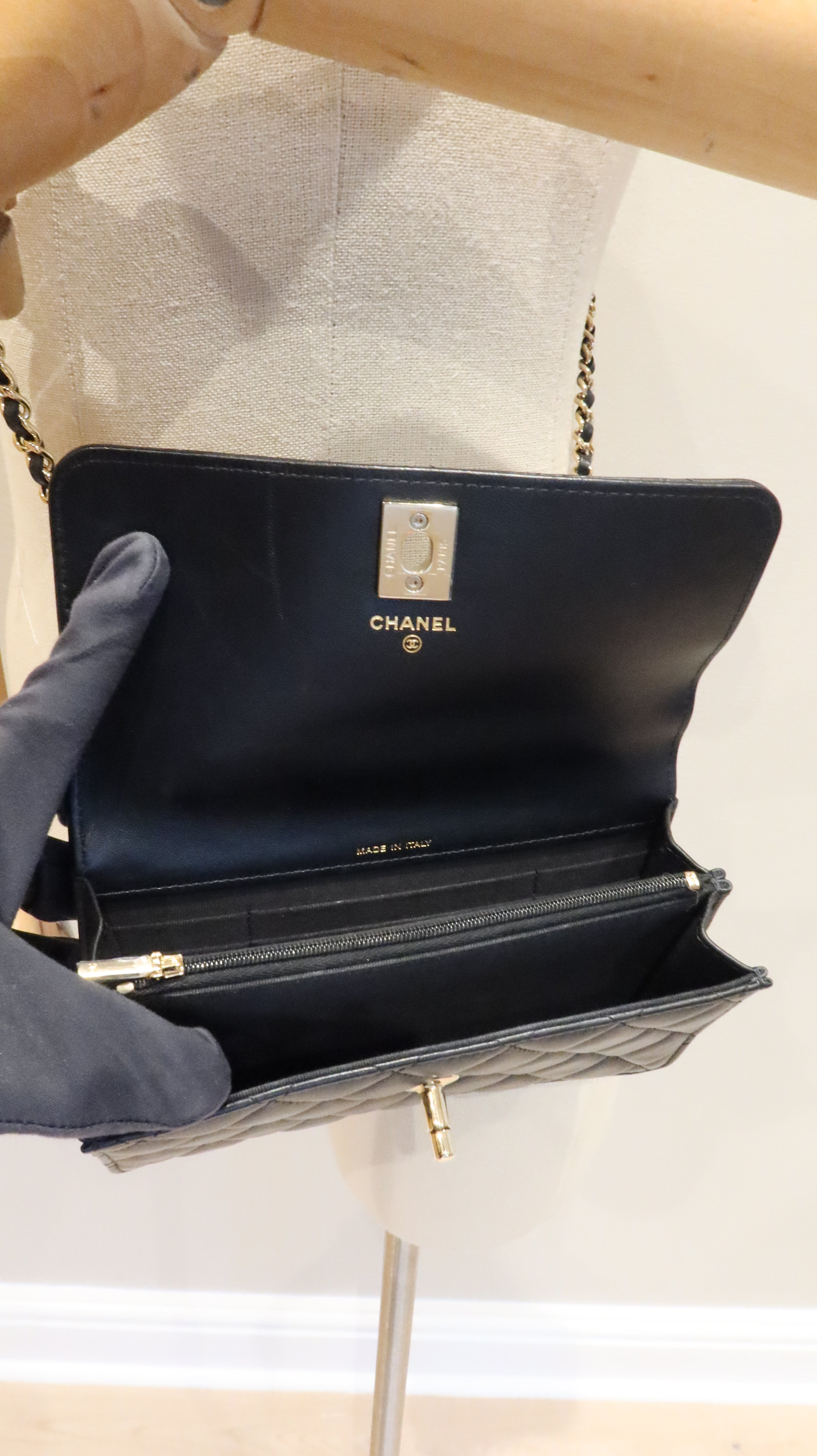 Chanel Pearl Top Handle Bag