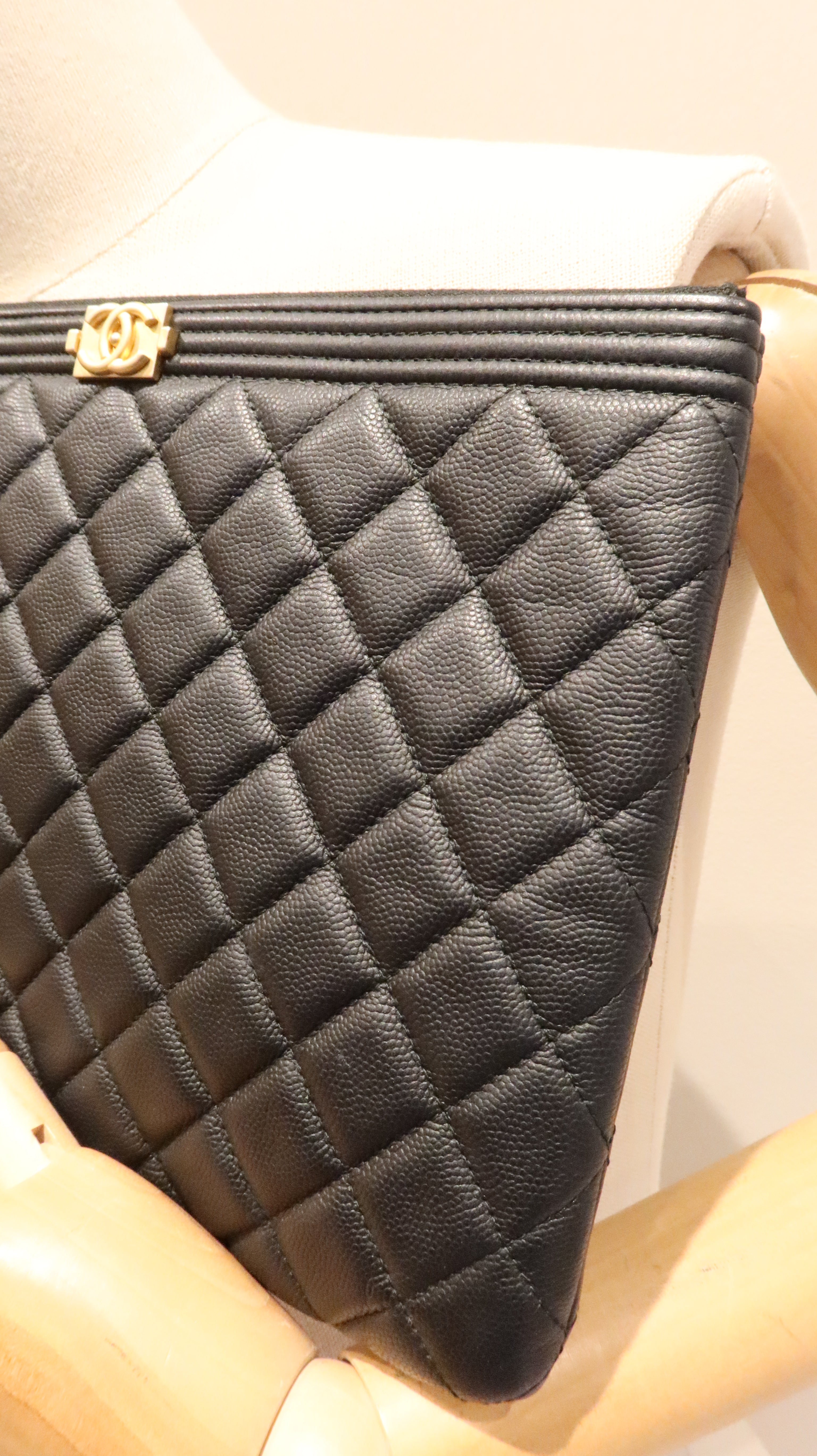 Chanel Boy Clutch