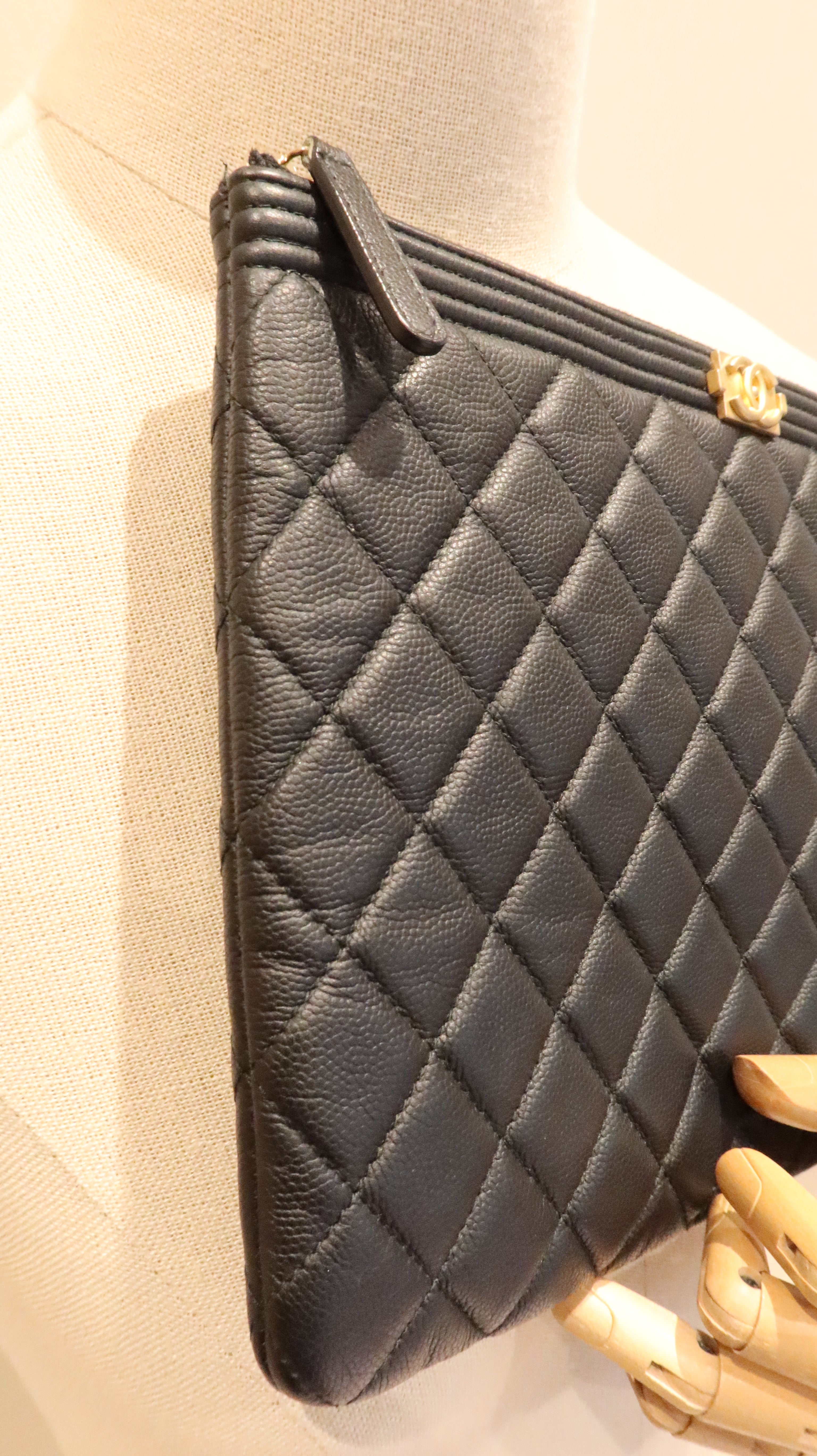 Chanel Boy Clutch