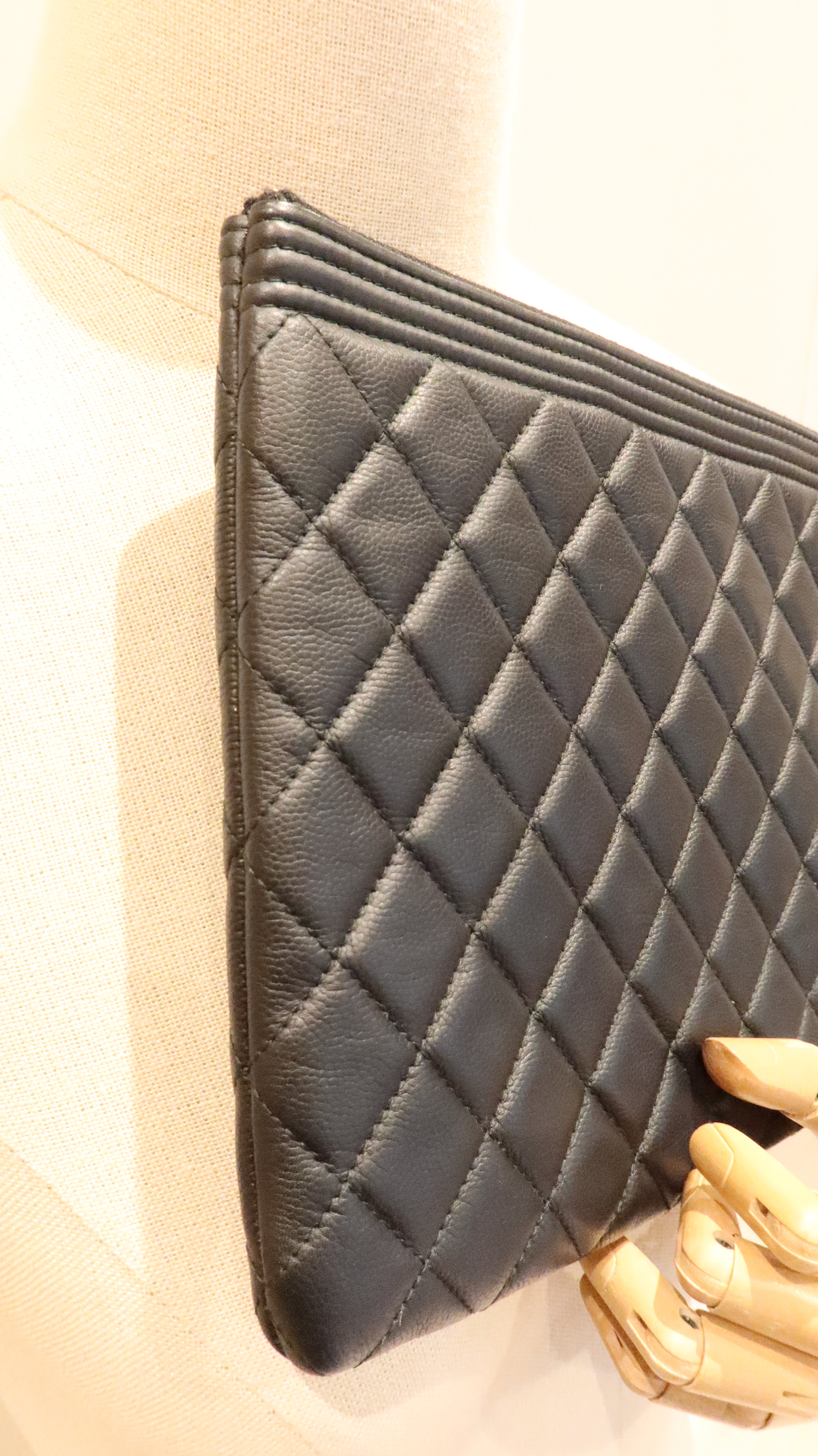 Chanel Boy Clutch